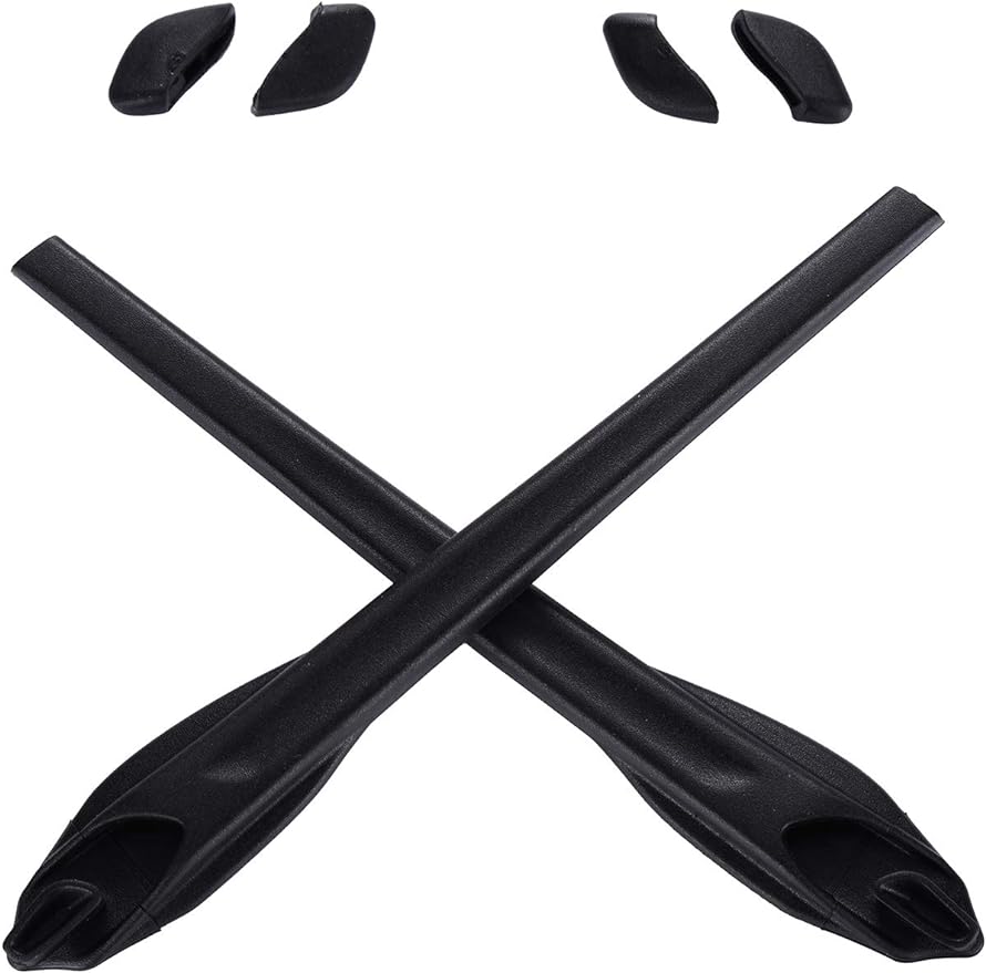 Replacement Kit of Ear Socks n Nose Pads for Oakley Flak 2.0 XL Sunglass Glass Frames