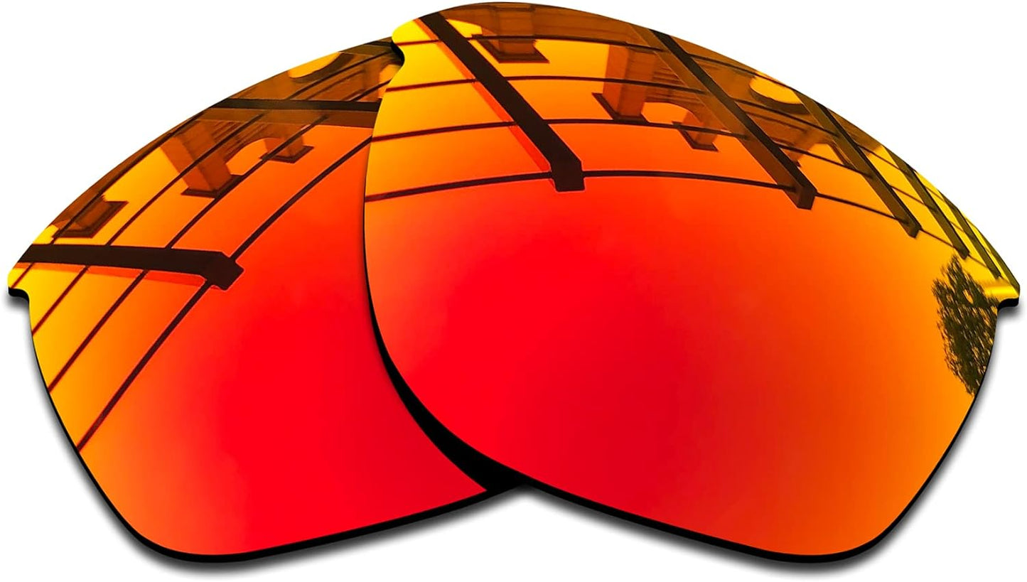 SEEABLE Premium Polarized Mirror Replacement Lenses for Oakley Sliver Edge Asian Fit OO9414 Sunglasses