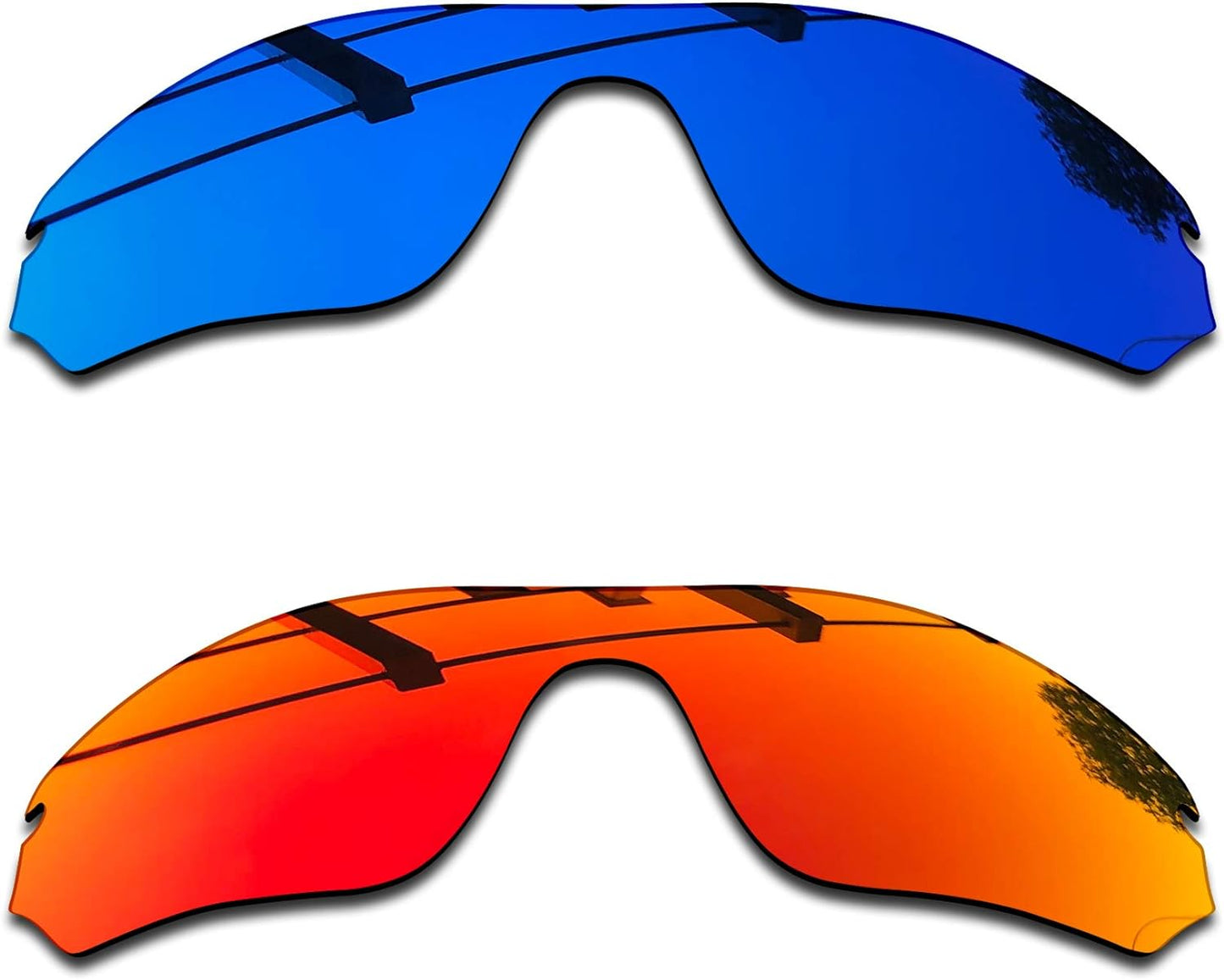 SEEABLE Premium Polarized Mirror Replacement Lenses for Oakley Radar Edge OO9184 Sunglasses