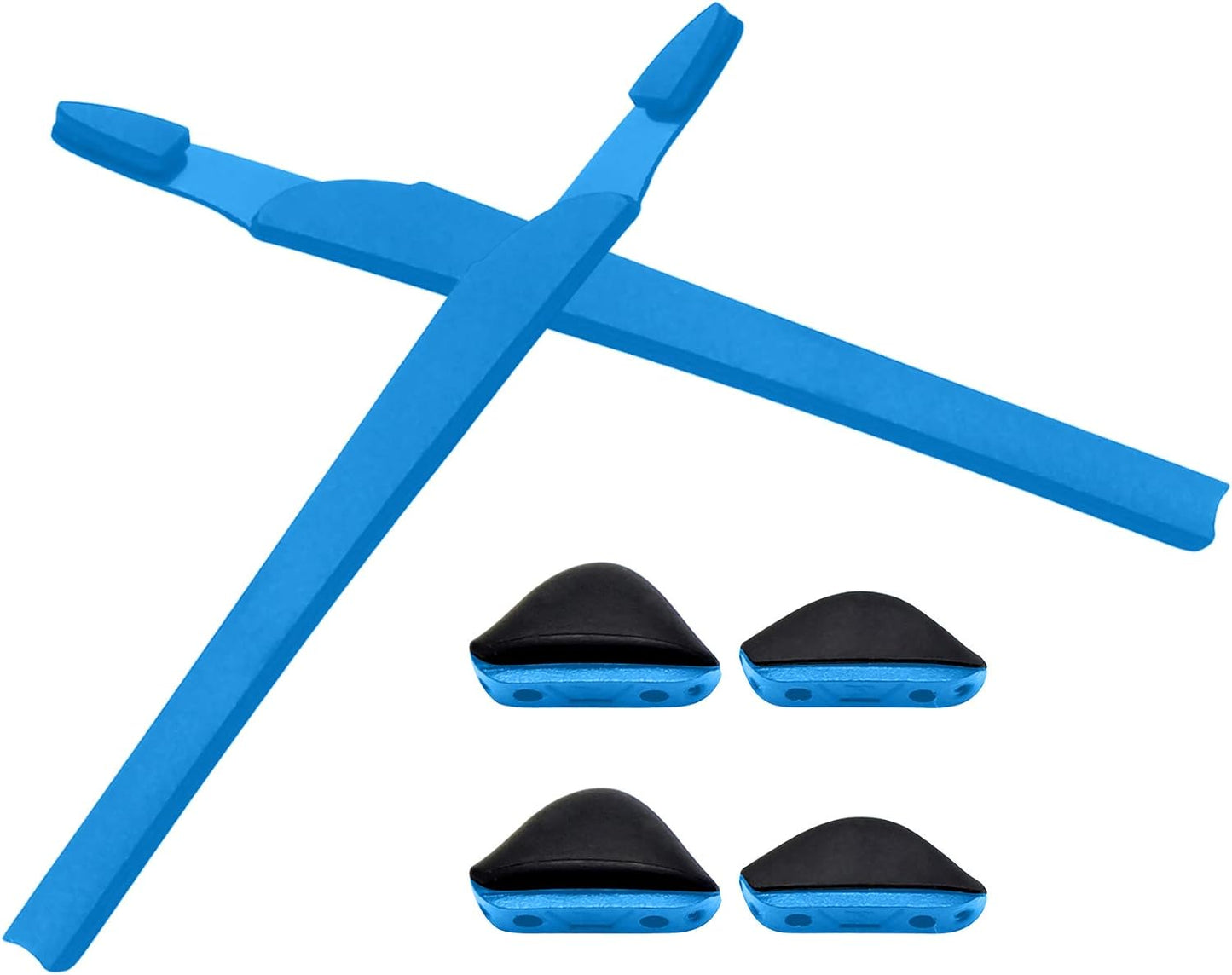 SEEABLE Premium Replacement Earsocks Nosepads Rubber Kit for Oakley Crosslink Pro Sweep Sunglass
