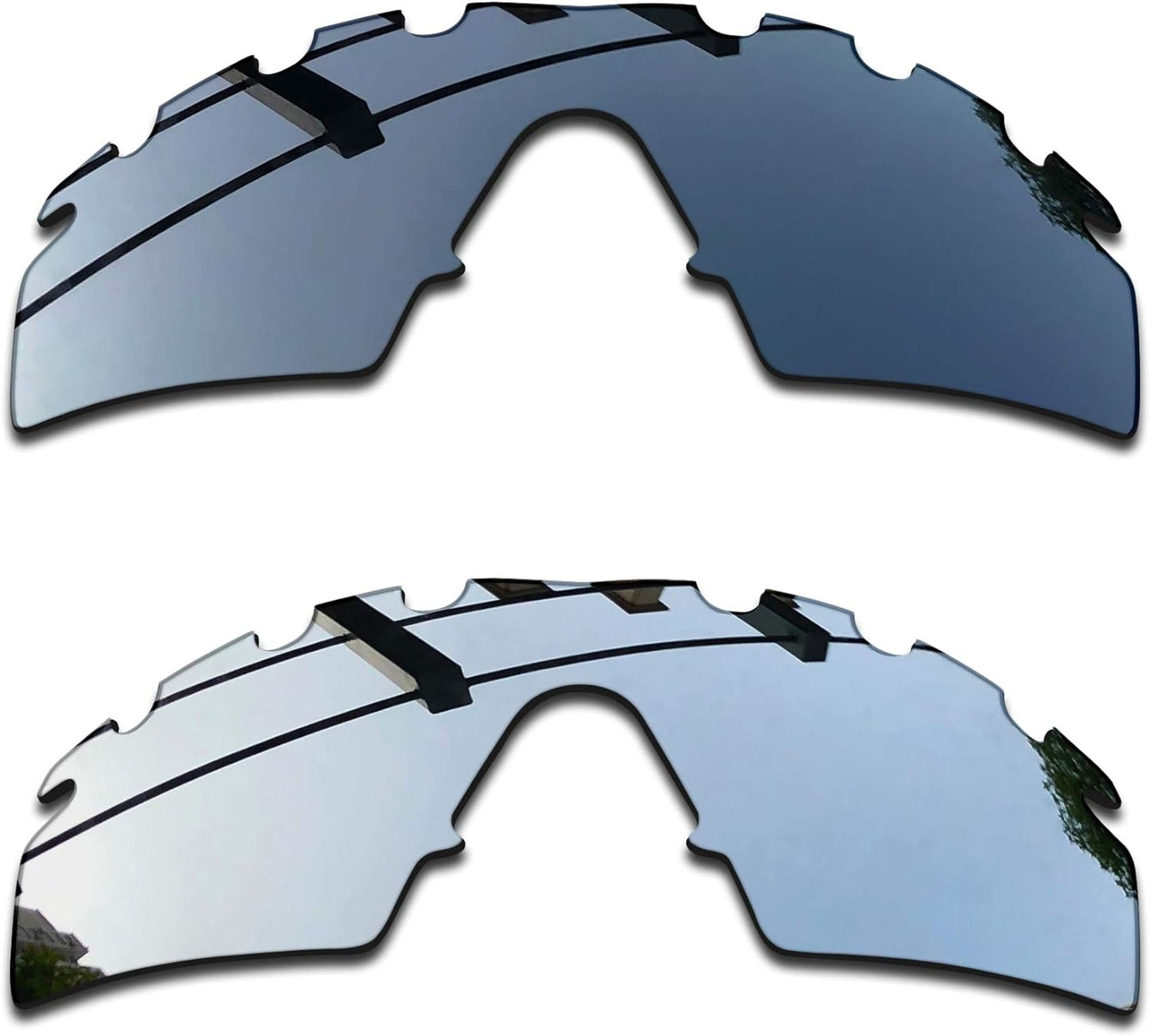 SEEABLE Premium Polarized Mirror Replacement Lenses for Oakley M Frame Strike Vented Sunglasses