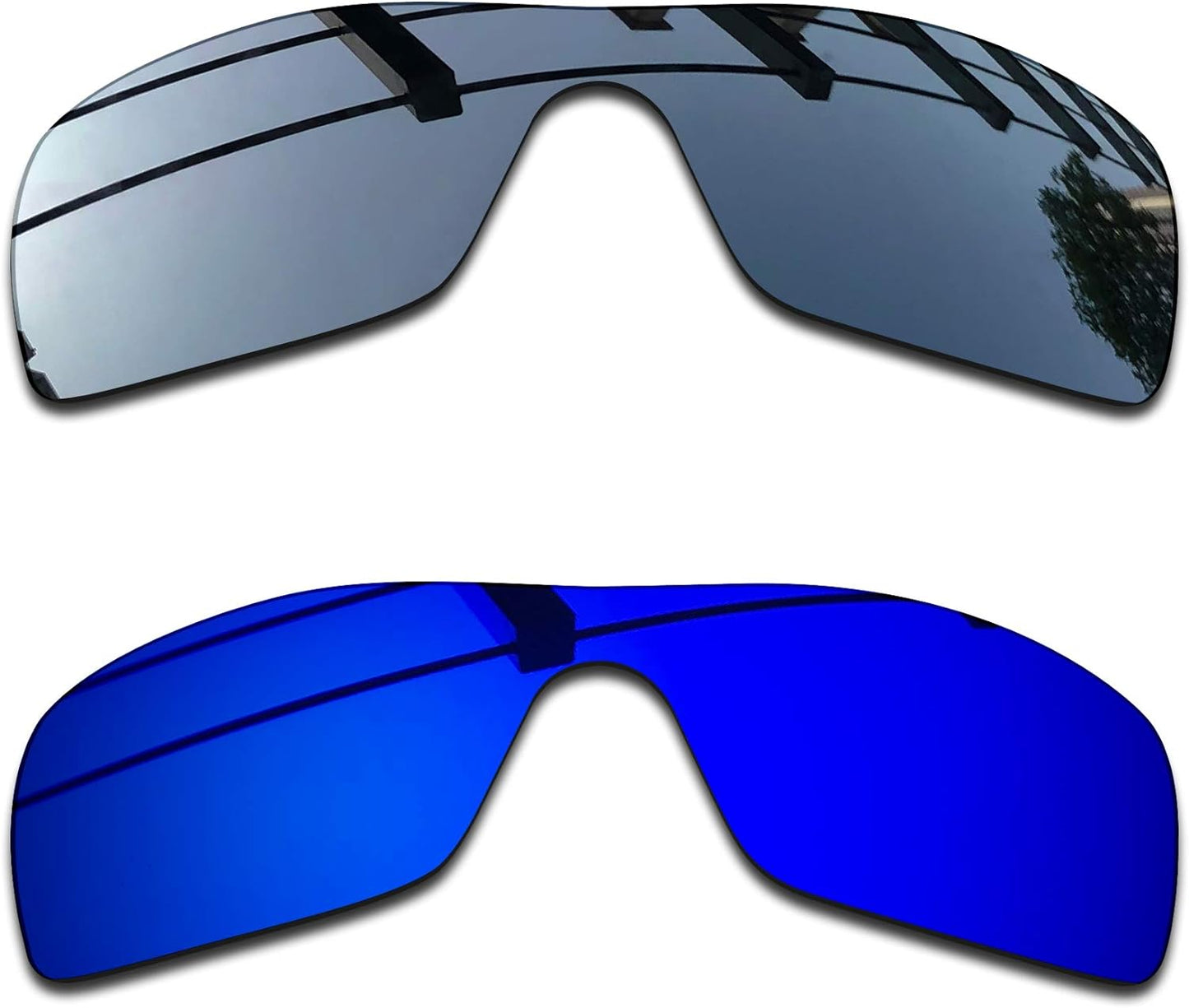SEEABLE Premium Polarized Mirror Replacement Lenses for Oakley Batwolf OO9101 Sunglasses