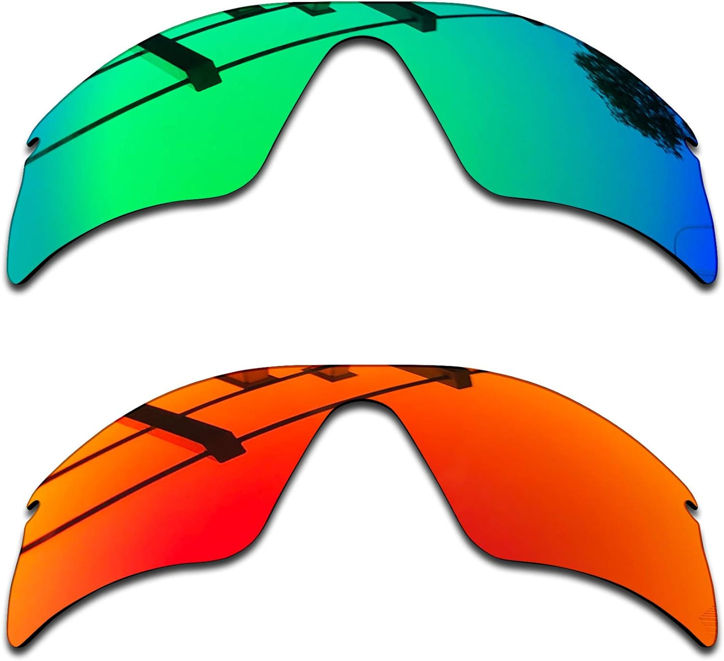 SEEABLE Premium Polarized Mirror Replacement Lenses for Oakley Radar Range Sunglasses