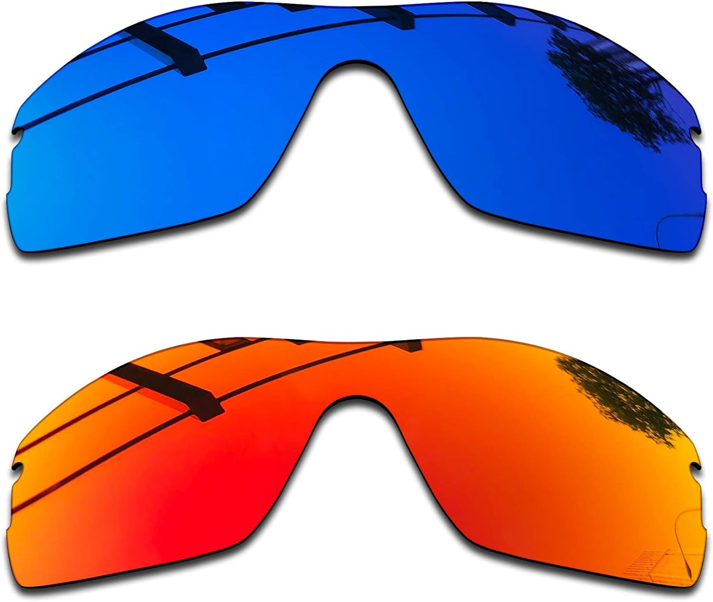 SEEABLE Premium Polarized Mirror Replacement Lenses for Oakley Radar Pitch Sunglasses