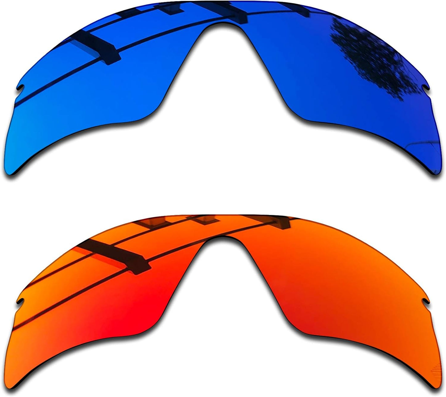 SEEABLE Premium Polarized Mirror Replacement Lenses for Oakley Radar Range Sunglasses