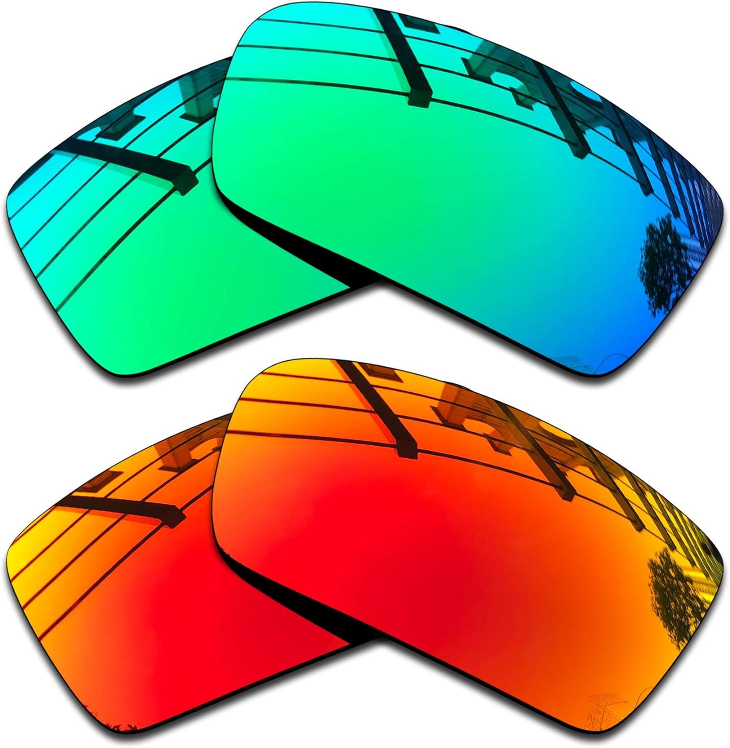 SEEABLE Premium Polarized Mirror Replacement Lenses for Oakley Oil Drum Sunglasses