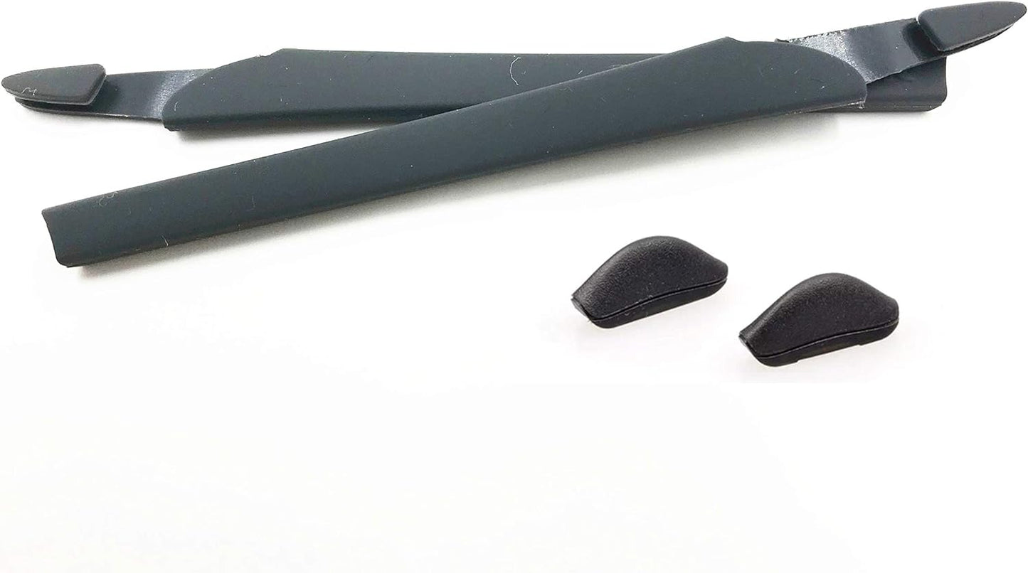 NicelyFit Replacement Kit of Temple Ear Socks Nose Pads for Oakley Crosslink Pro Sweep Switch MNP Glass Frames