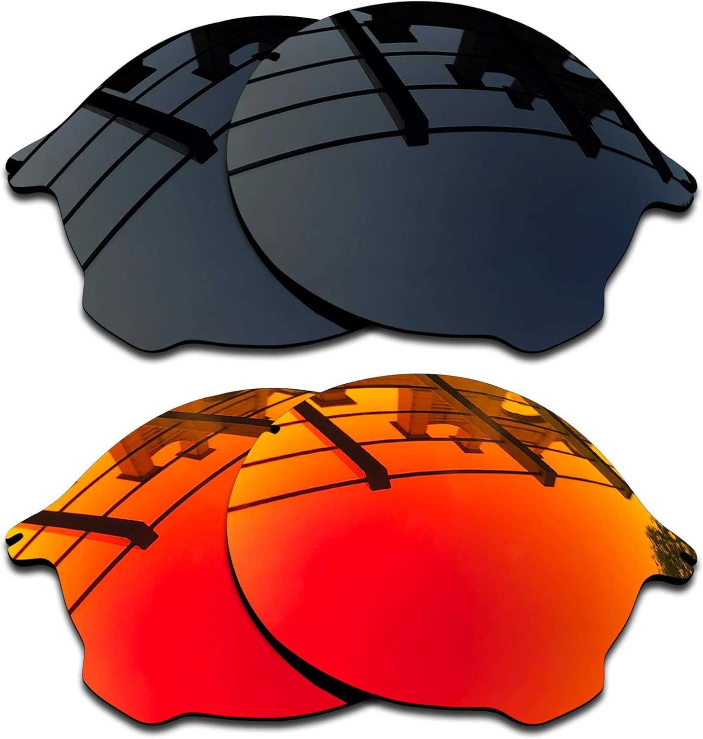 SEEABLE Premium Polarized Mirror Replacement Lenses for Oakley Tailend OO4088 Sunglasses