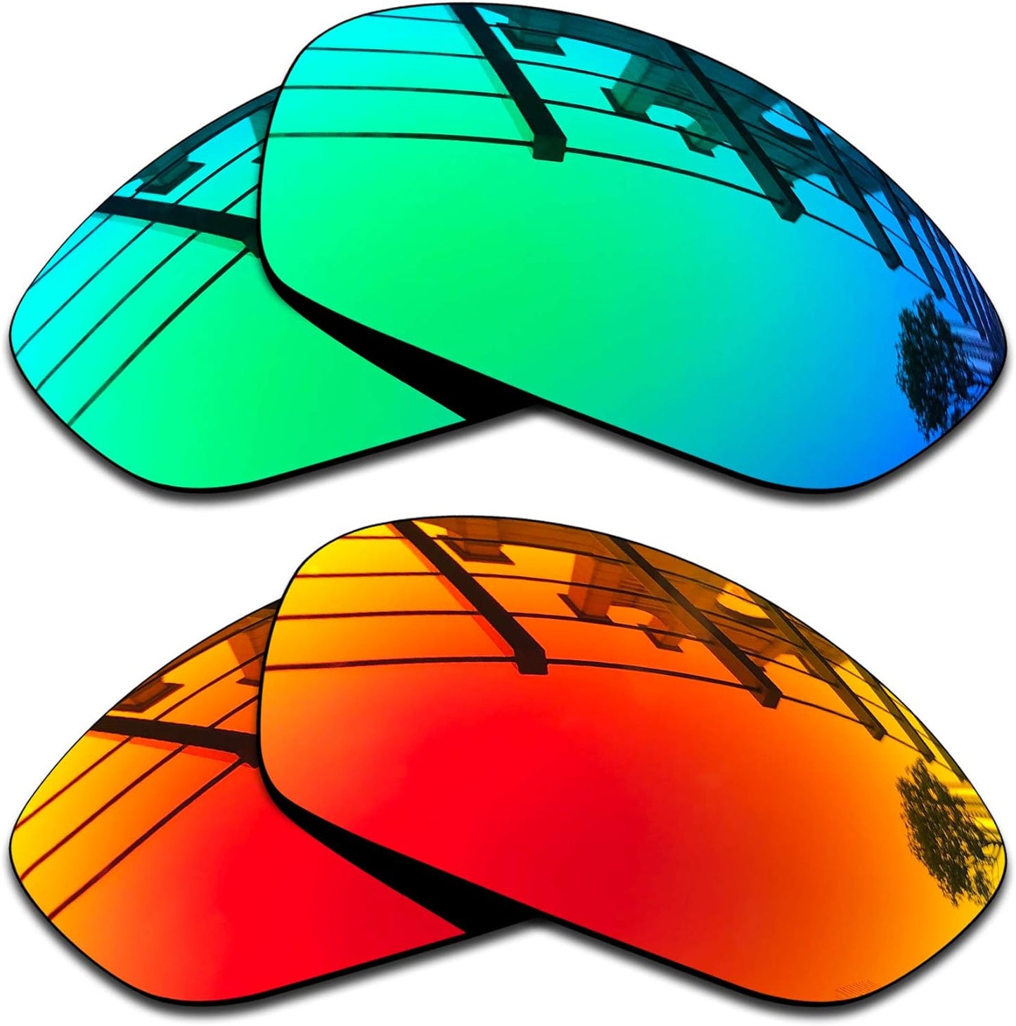 SEEABLE Premium Polarized Mirror Replacement Lenses for Oakley Twenty XX 2012 Sunglasses