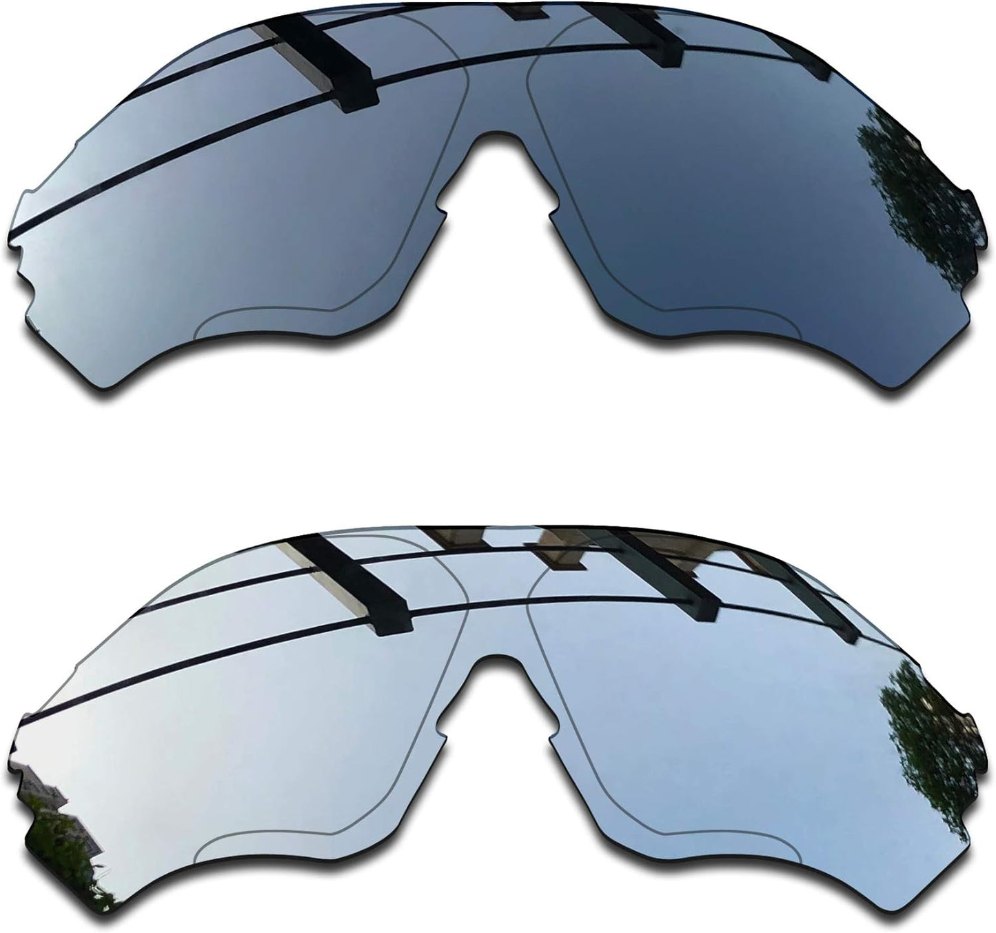 SEEABLE Premium Polarized Mirror Replacement Lenses for Oakley EV Zero Range OO9327 Sunglasses