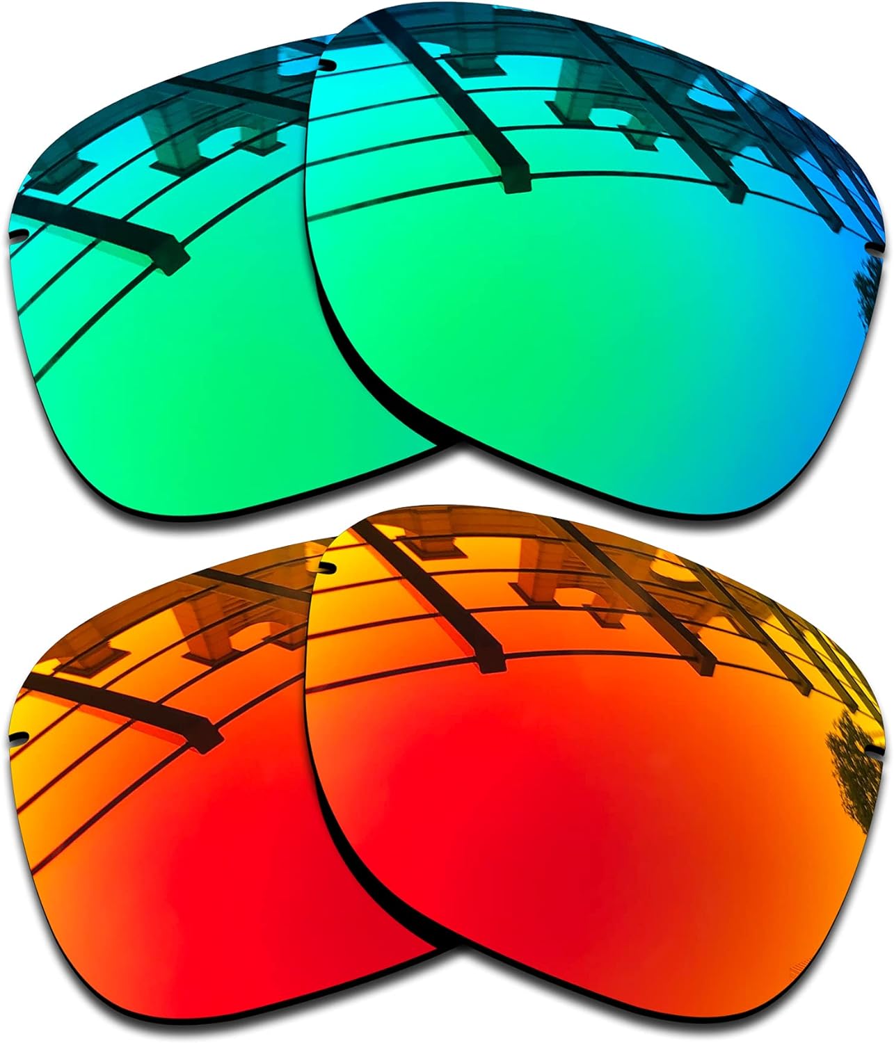 SEEABLE Premium Polarized Mirror Replacement Lenses for Oakley Tailhook OO4087 Sunglasses