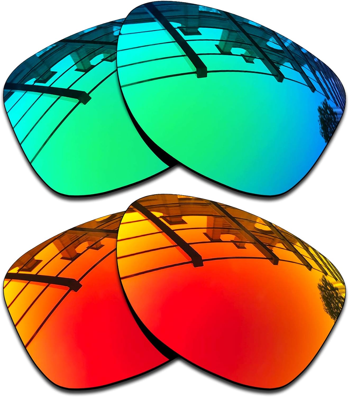 SEEABLE Premium Polarized Mirror Replacement Lenses for Oakley Crosshair New 2012 OO4060 Sunglasses