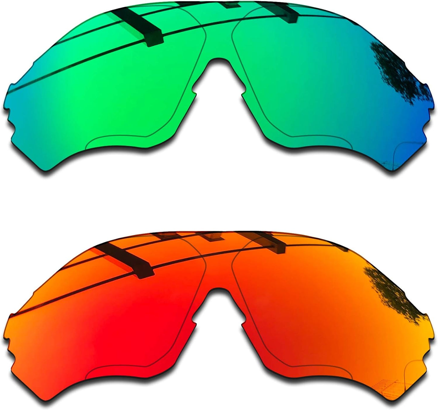 SEEABLE Premium Polarized Mirror Replacement Lenses for Oakley EV Zero Range OO9327 Sunglasses