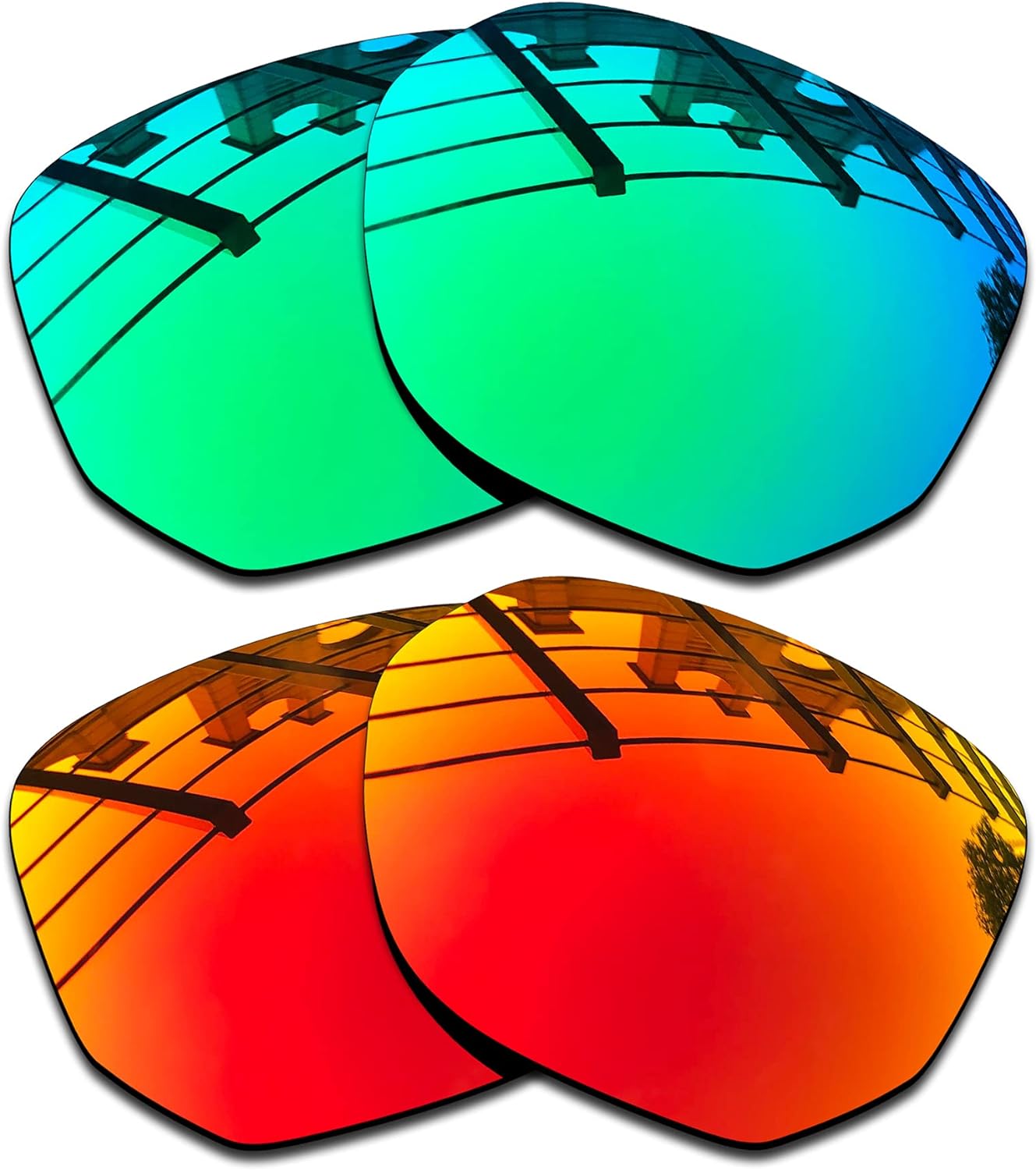 SEEABLE Premium Polarized Mirror Replacement Lenses for Oakley Latch Beta OO9436 Sunglasses