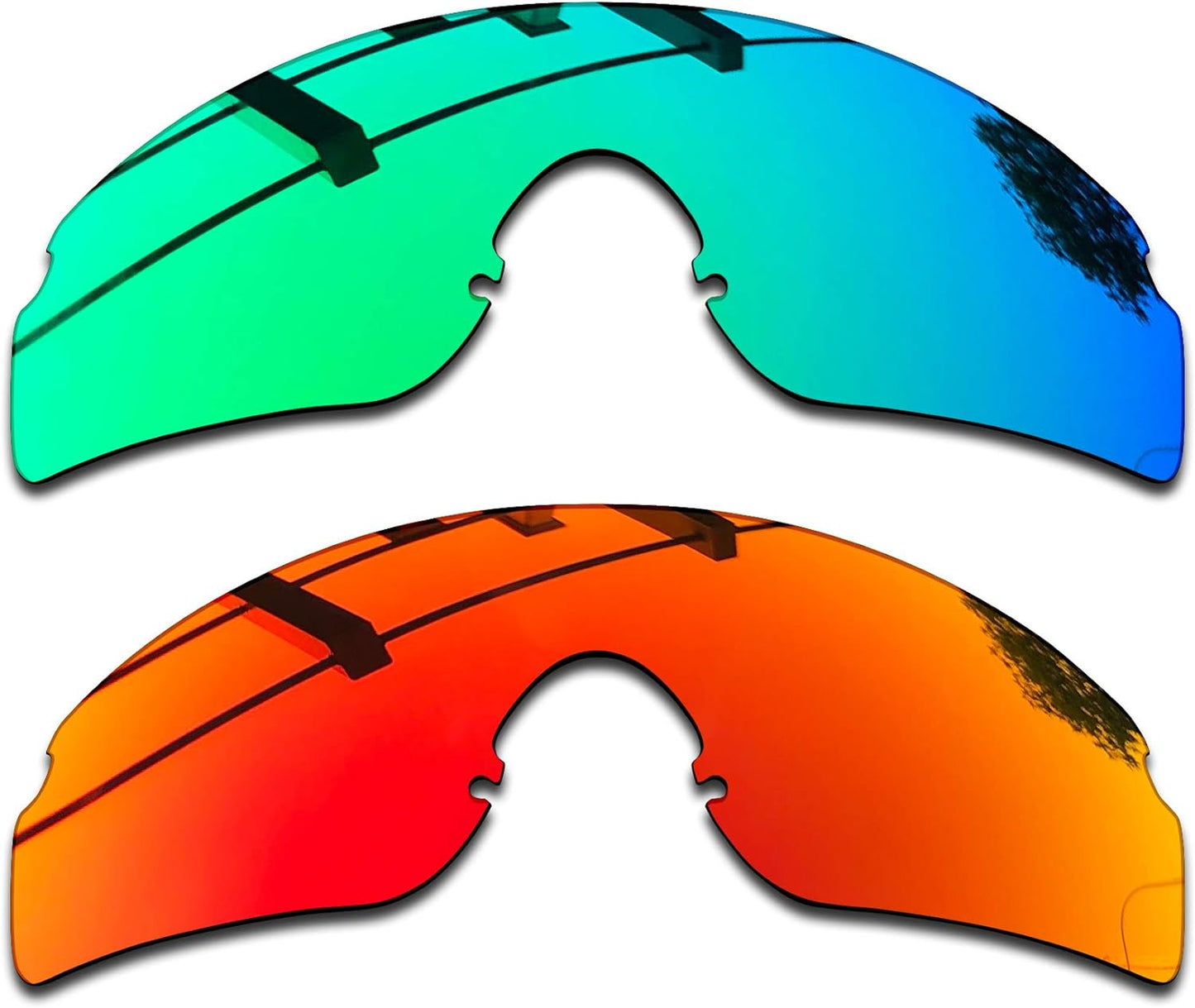 SEEABLE Premium Polarized Mirror Replacement Lenses for Oakley RazorBlades Sunglasses