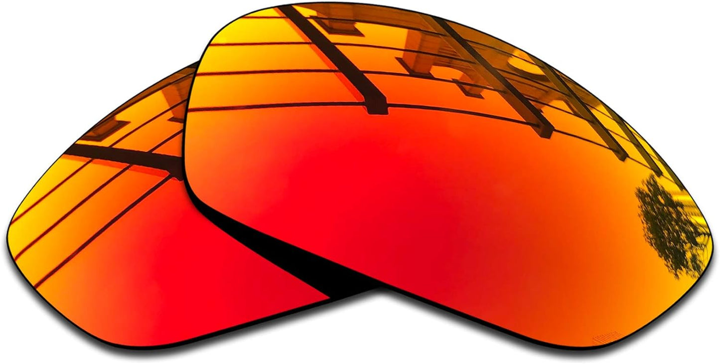 SEEABLE Premium Polarized Mirror Replacement Lenses for Oakley Split Jacket OO9099 sunglasses