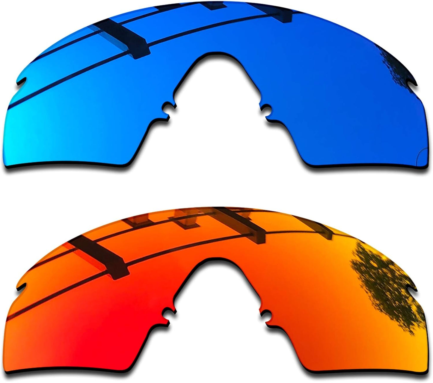 SEEABLE Premium Polarized Mirror Replacement Lenses for Oakley RazorBlades Sunglasses