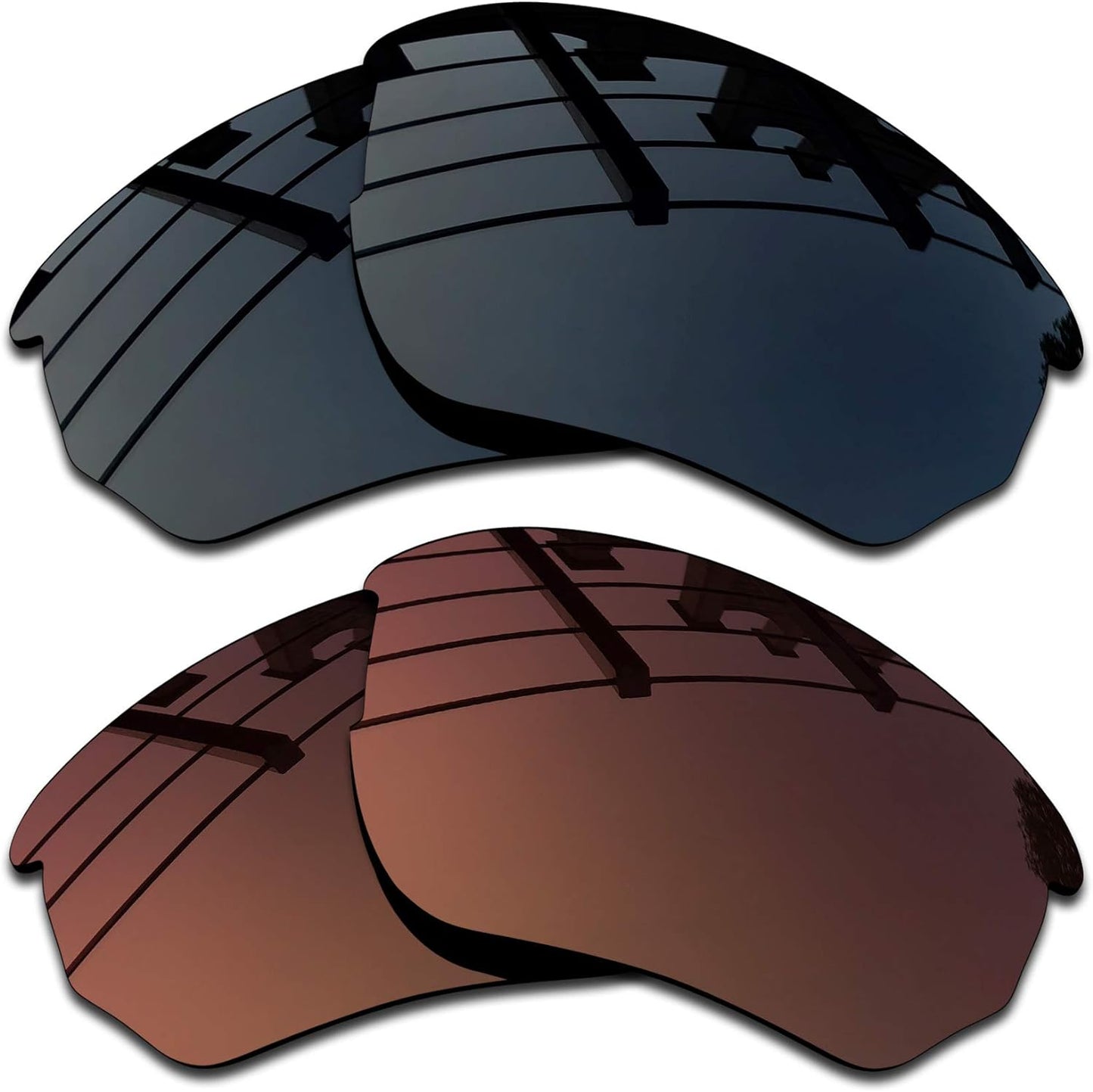 SEEABLE Premium Polarized Replacement Lenses & Nose Piece for Oakley Flak Beta OO9363 / Flak Beta Asian Fit (AF) Sunglasses