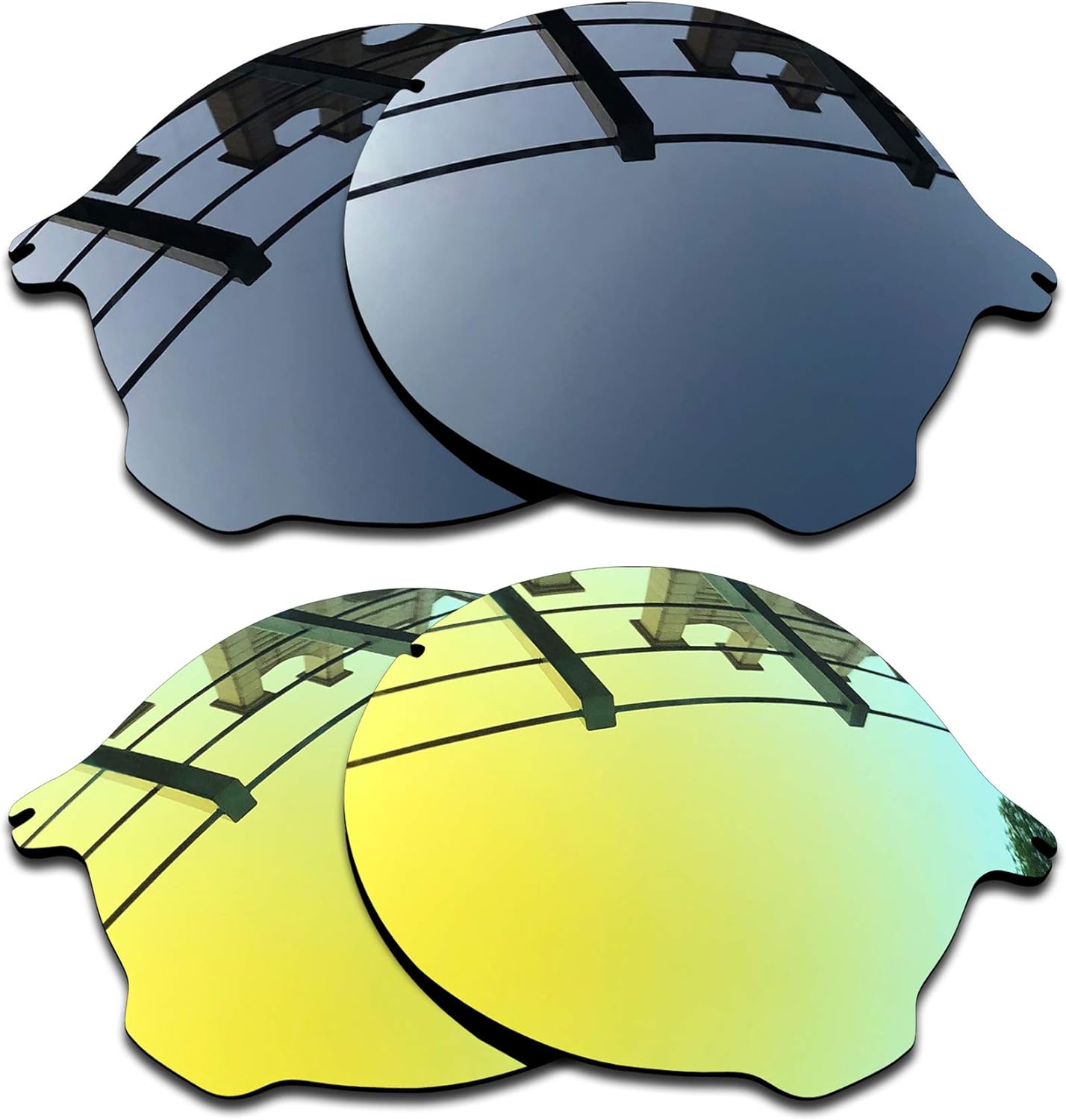 SEEABLE Premium Polarized Mirror Replacement Lenses for Oakley Tailend OO4088 Sunglasses