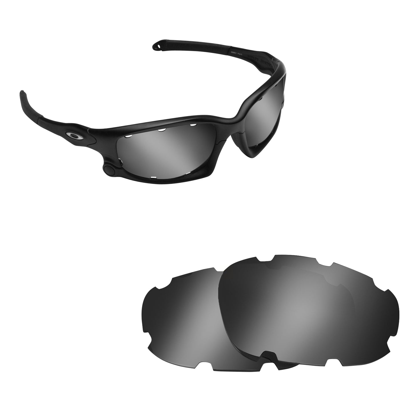 LenSwitch Replacement Lenses for Oakley Wind Jacket Vented Sunglasses Multiple