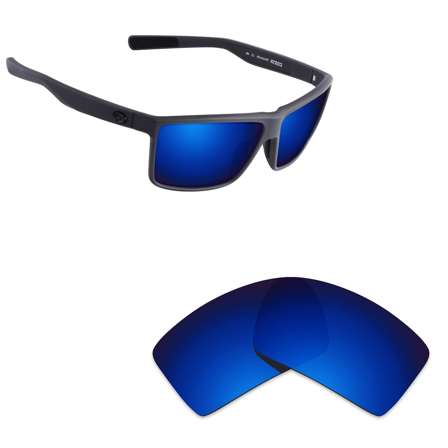Hawkry Polarized Replacement Lens for - Costa Del Mar Rincon Sunglass - Options