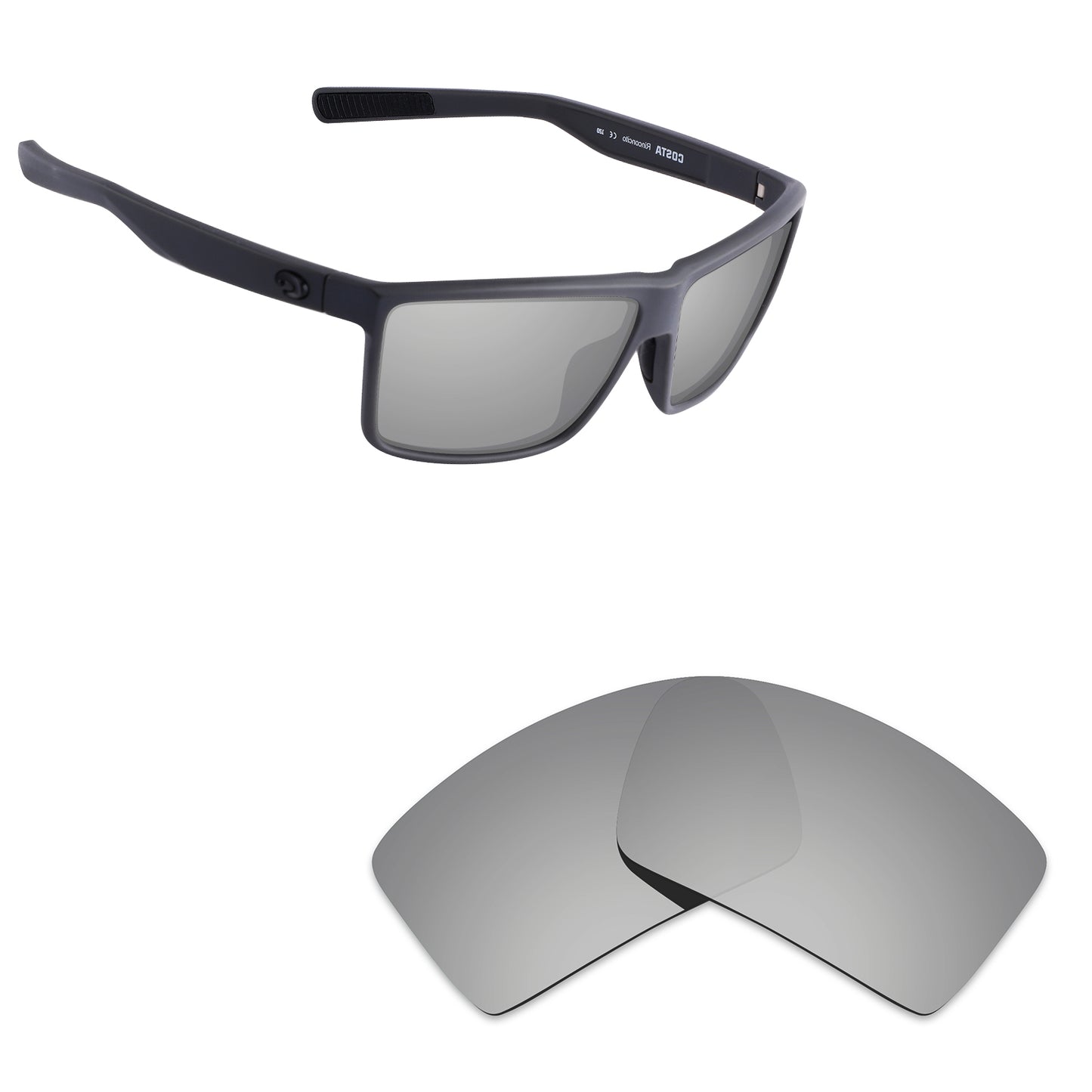 Hawkry Polarized Replacement Lens for - Costa Del Mar Rincon Sunglass - Options
