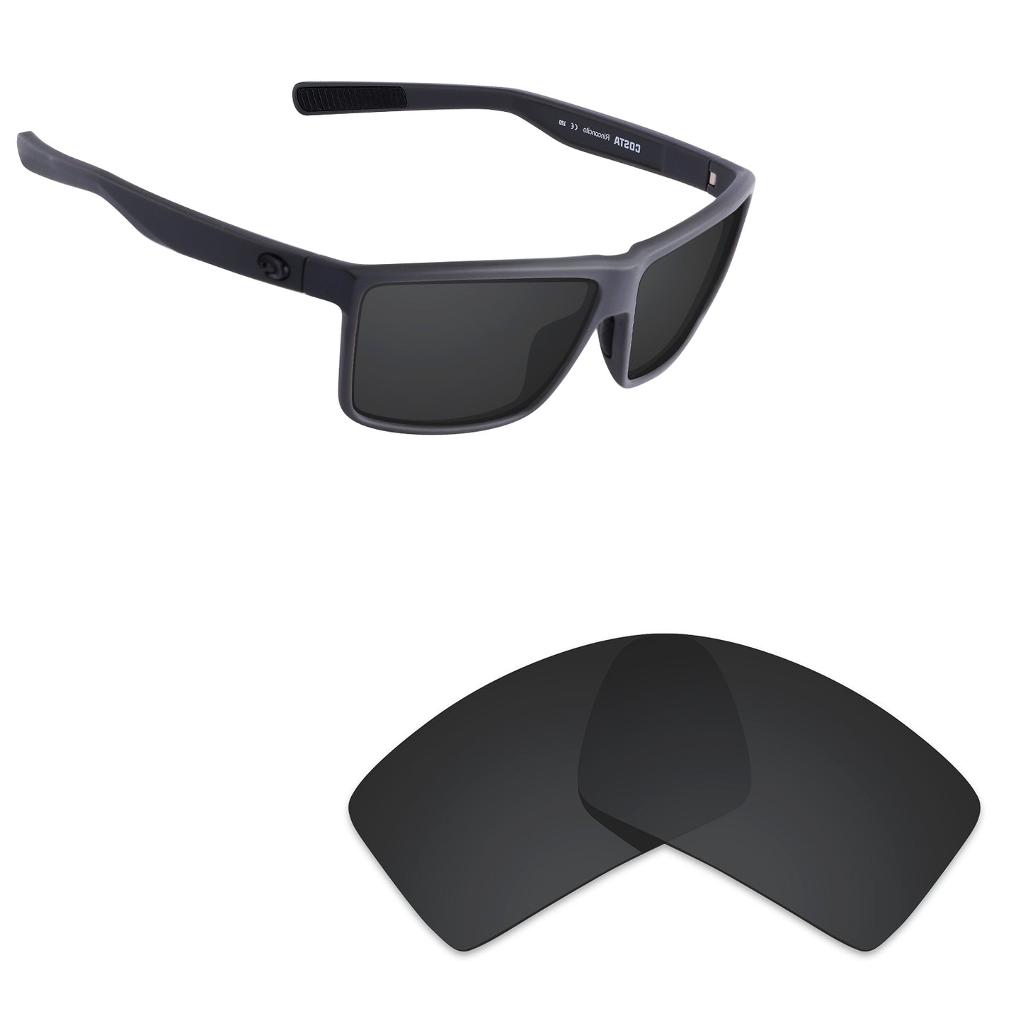 Hawkry Polarized Replacement Lens for - Costa Del Mar Rincon Sunglass - Options