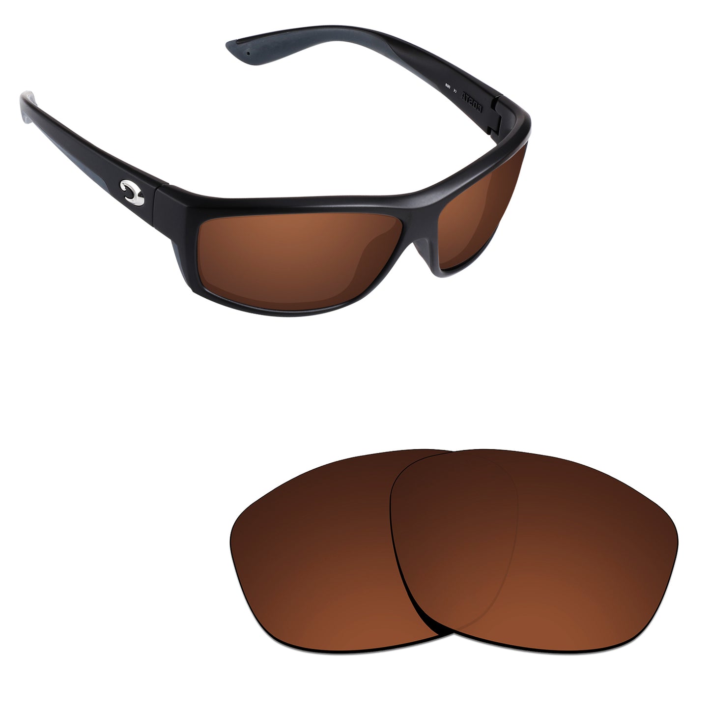 Hawkry Polarized Replacement Lens for - Costa Del Mar Saltbreak Sunglass-Options
