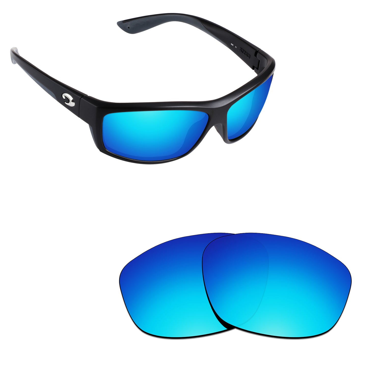 Hawkry Polarized Replacement Lens for - Costa Del Mar Saltbreak Sunglass-Options