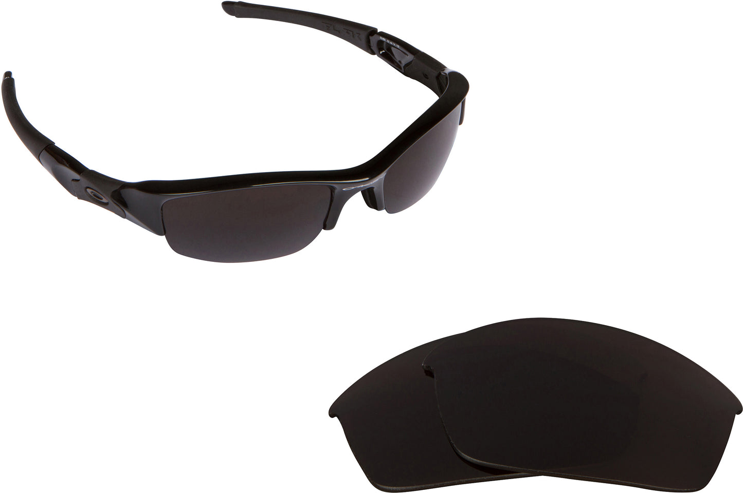 LenSwitch Replacement Lenses for Oakley Flak Jacket Sunglasses Multi-Color