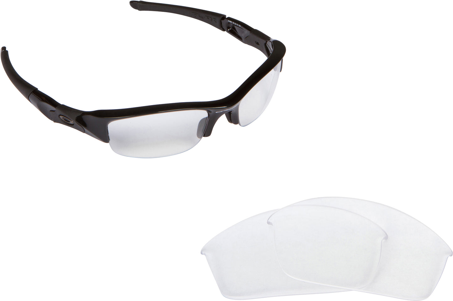 LenSwitch Replacement Lenses for Oakley Flak Jacket Sunglasses Multi-Color