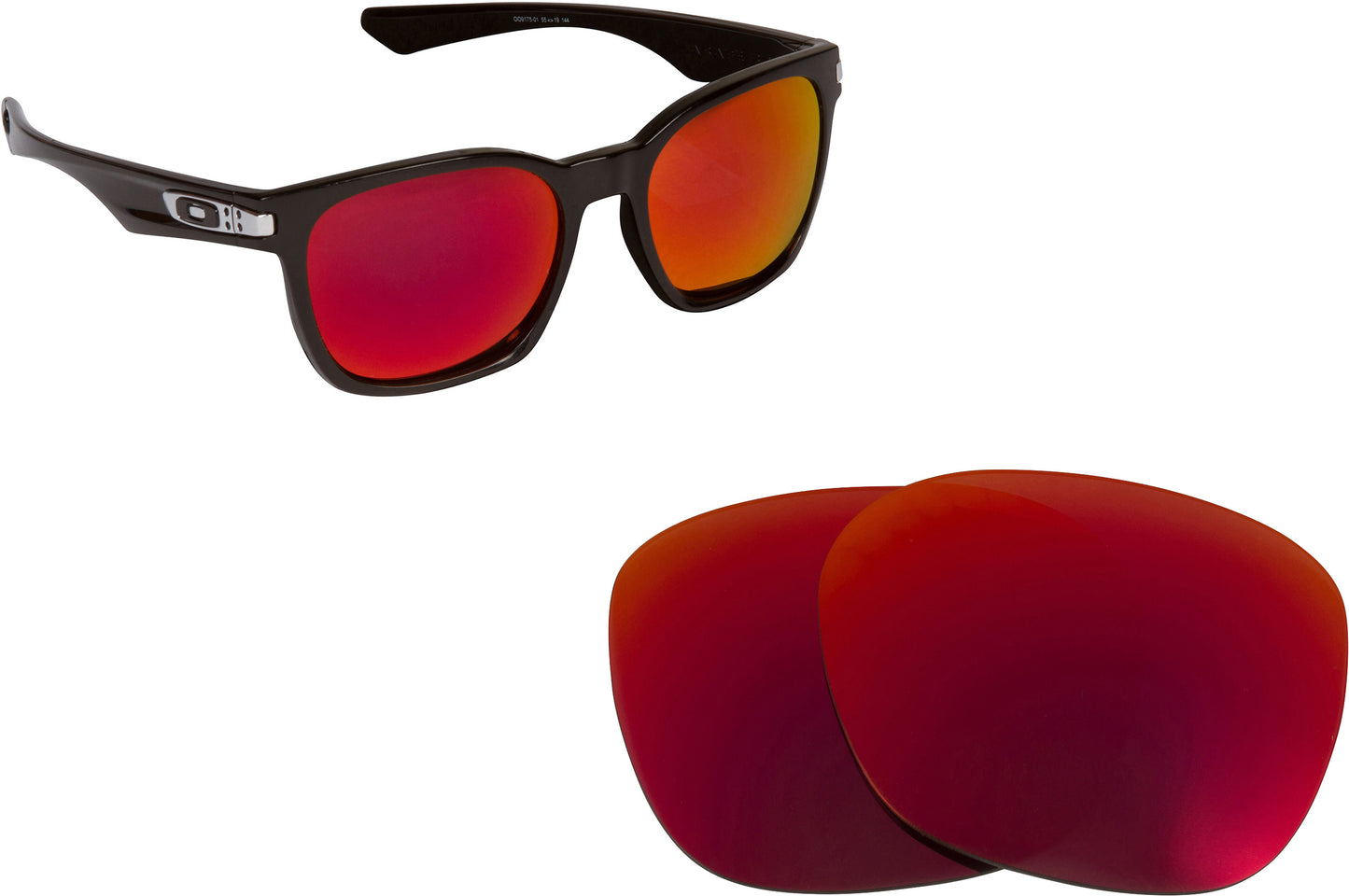 LenSwitch Replacement Lenses for Oakley Garage Rock Sunglasses Multi-Color