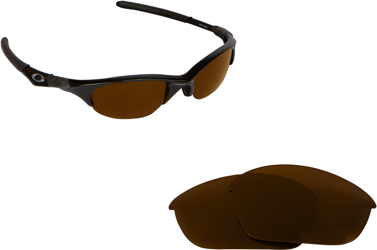 LenSwitch Replacement Lenses for Oakley Half Jacket Sunglasses Multi-Color