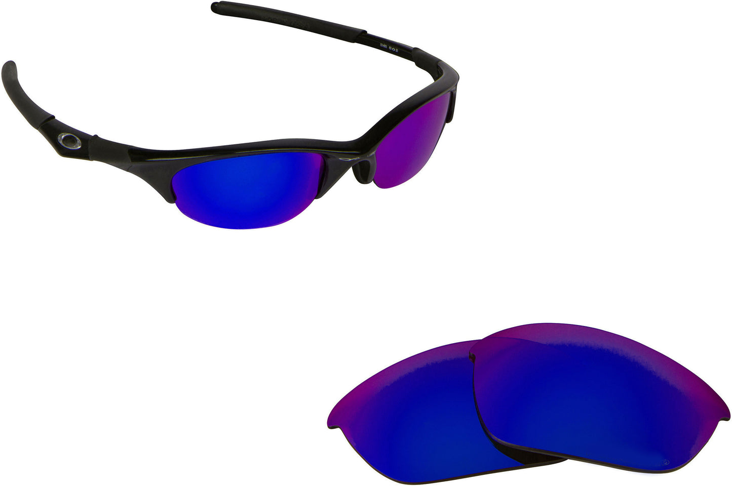LenSwitch Replacement Lenses for Oakley Half Jacket Sunglasses Multi-Color