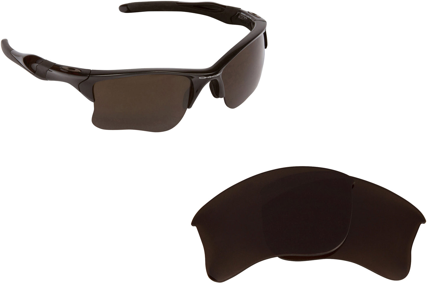 LenSwitch Replacement Lenses for Oakley Half Jacket 2.0 Sunglasses Multi-Color