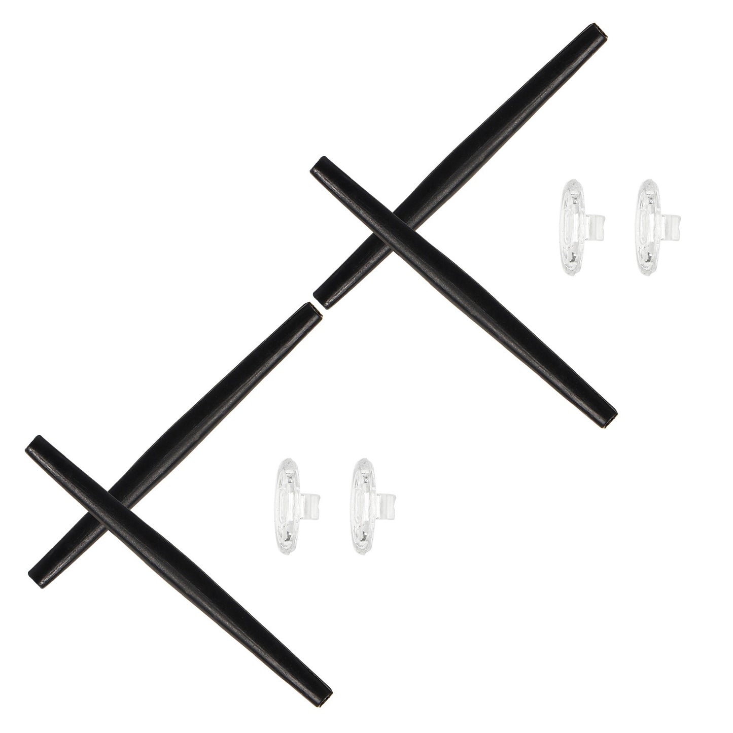 Hawkry Silicone Replacement Earsocks & Nose Pieces For-Oakley Whisker Multi