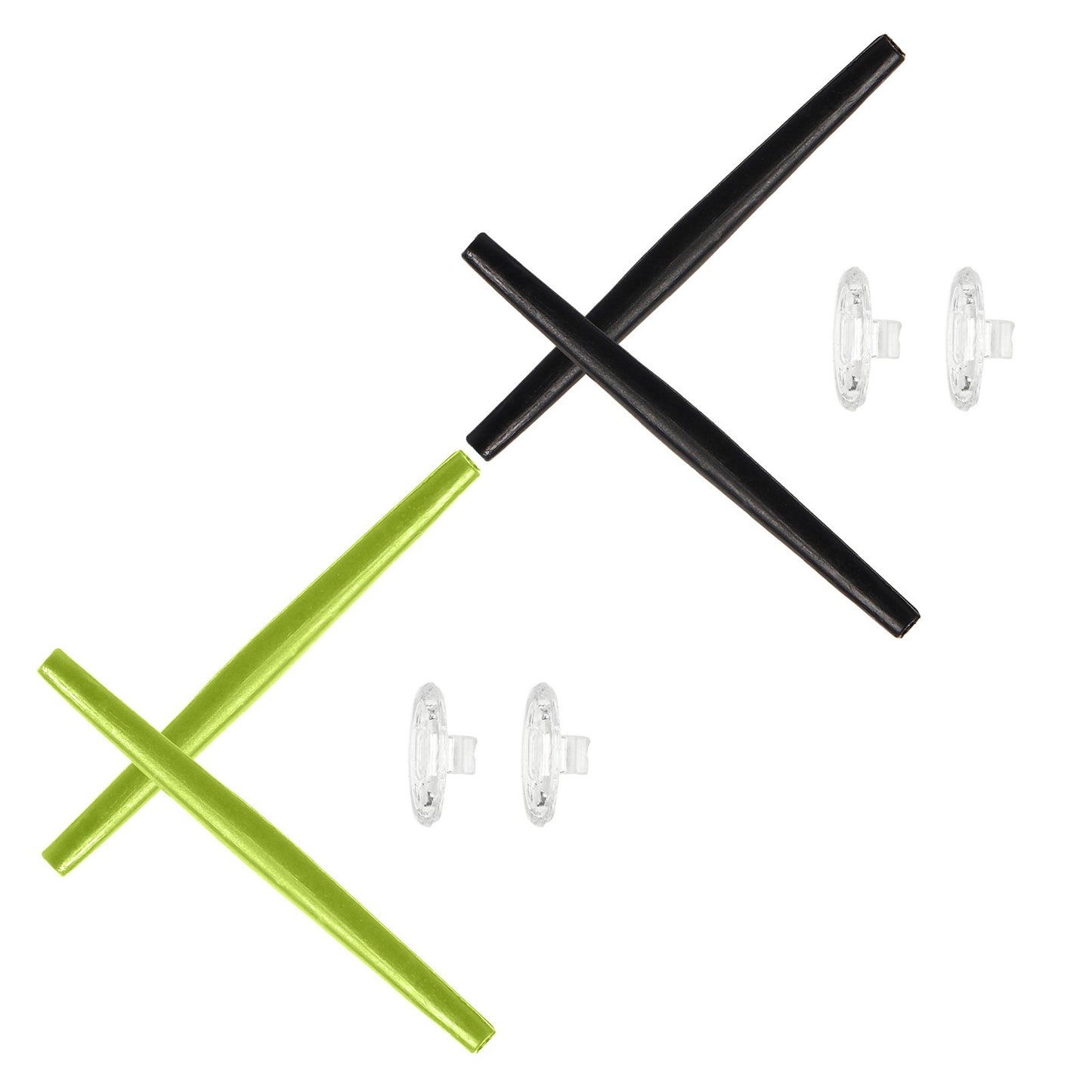 Hawkry Silicone Replacement Earsocks & Nose Pieces For-Oakley Whisker Multi