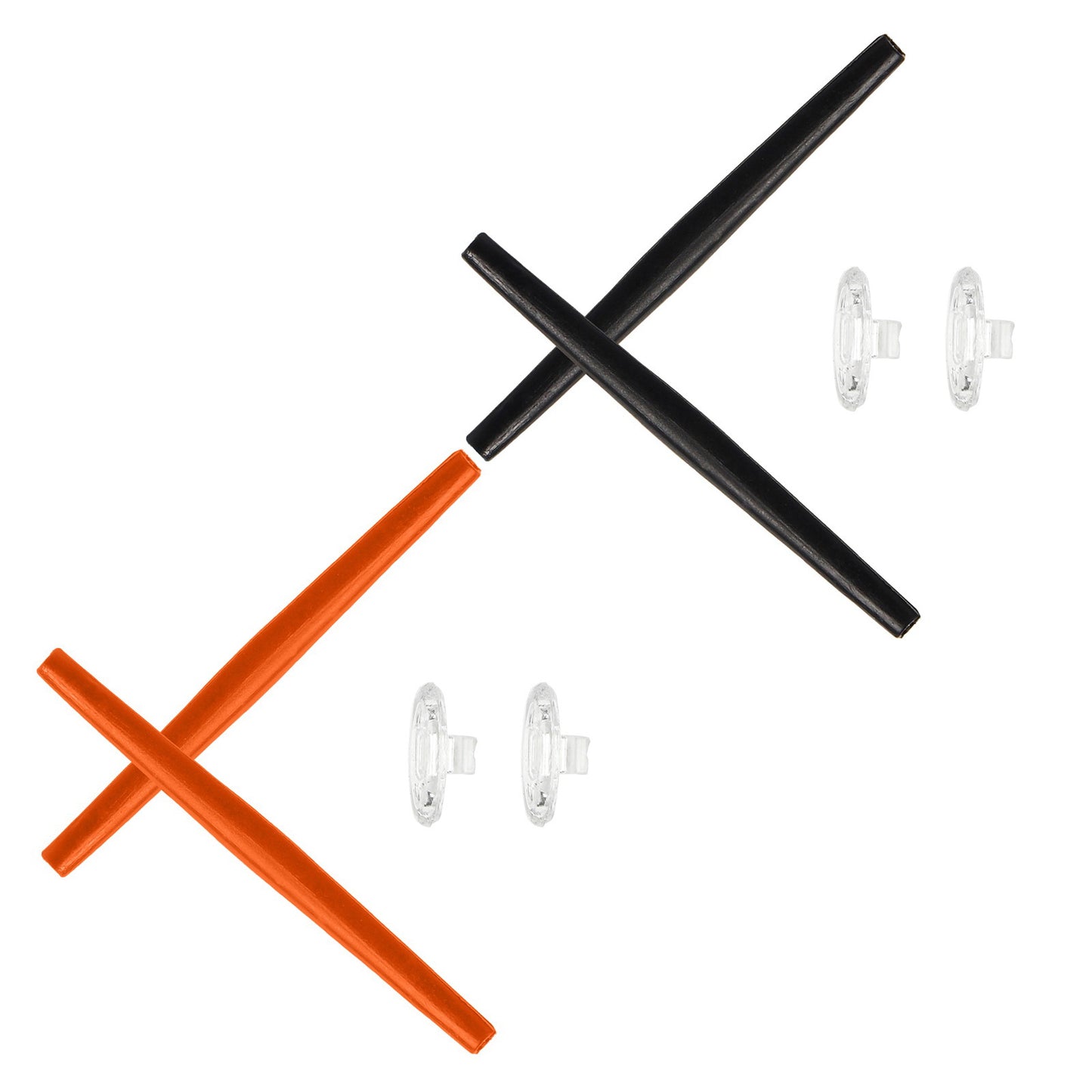 Hawkry Silicone Replacement Earsocks & Nose Pieces For-Oakley Whisker Multi
