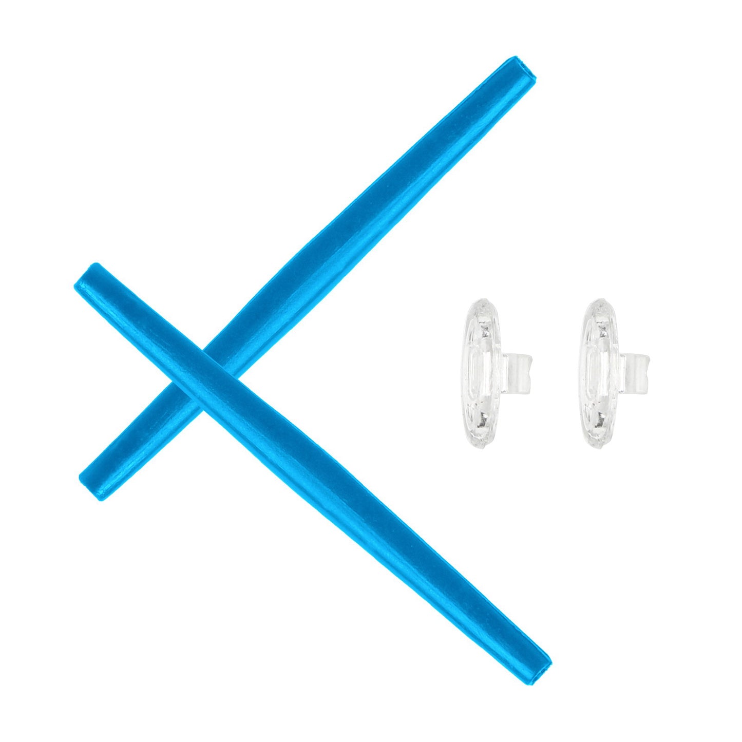 Hawkry Silicone Replacement Earsocks & Nose Pieces For-Oakley Whisker Multi