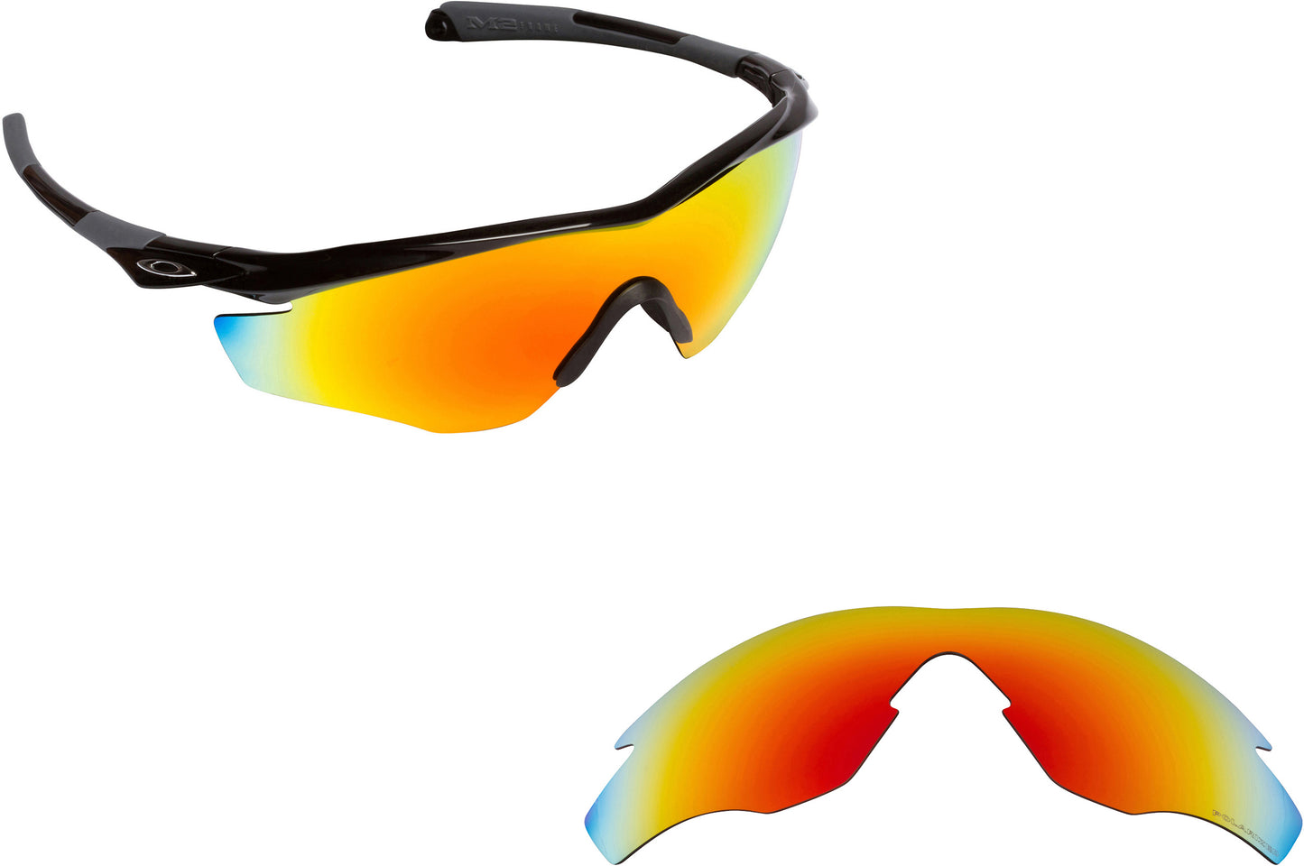 LenSwitch Replacement Lenses for Oakley M2 Frame Sunglasses Multi-Color