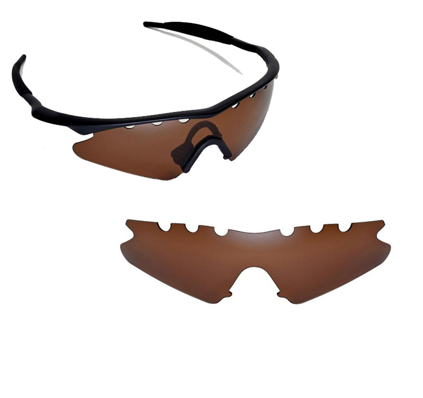 LenSwitch Replacement Lenses for Oakley M Frame Sweep Vented Multi-Color