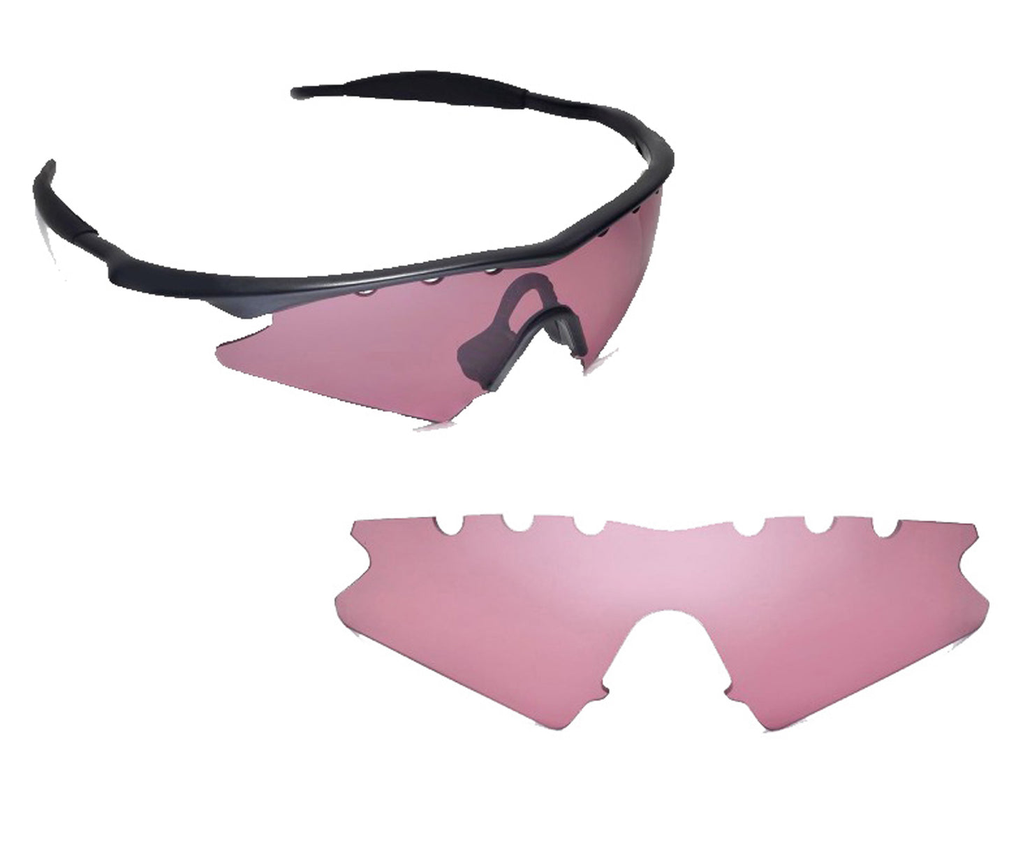 LenSwitch Replacement Lenses for Oakley M Frame Sweep Vented Multi-Color