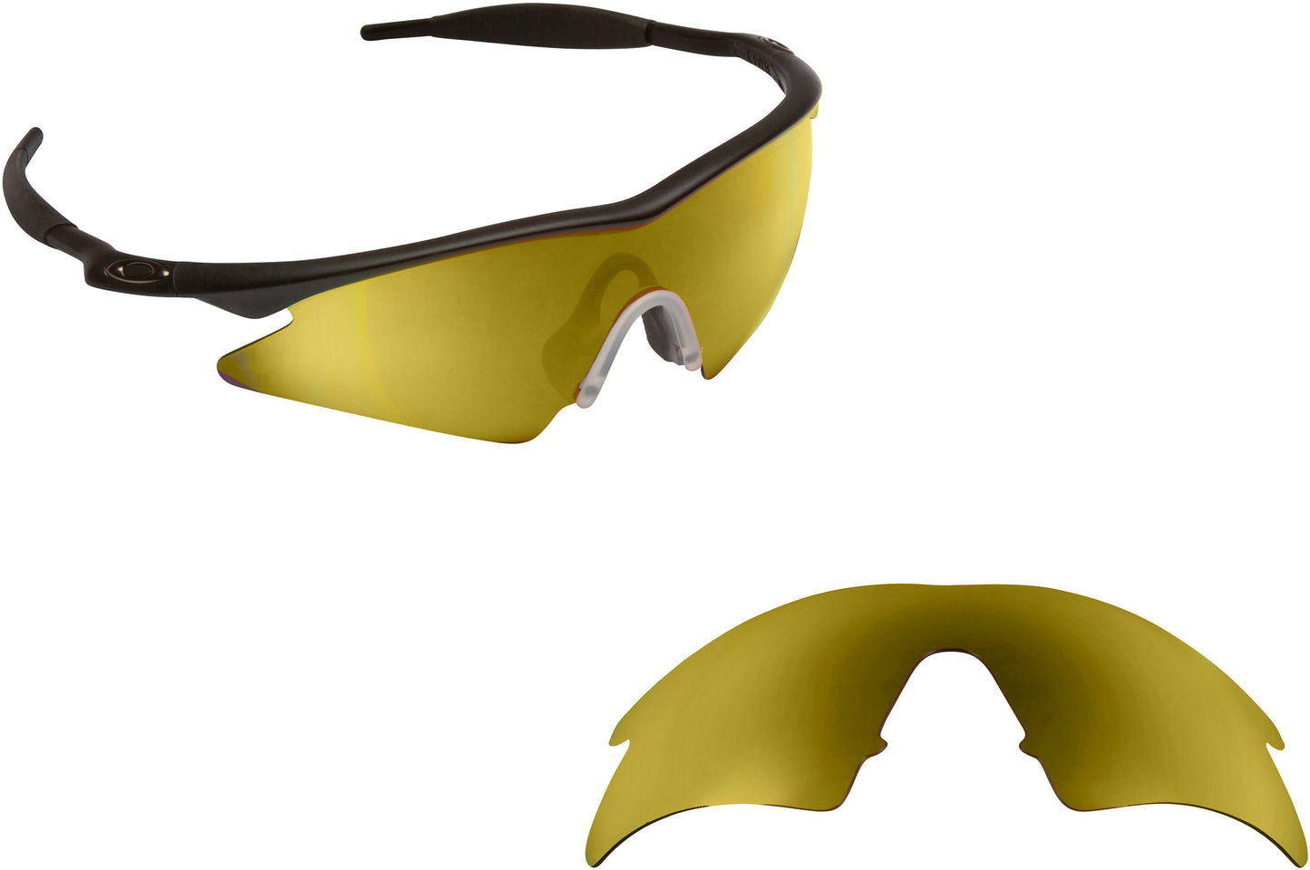 LenSwitch Replacement Lenses for Oakley M Frame Sweep Sunglasses Multi-Color