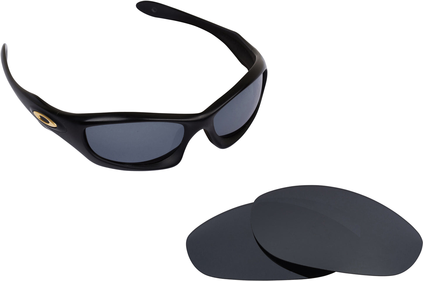 LenSwitch Replacement Lenses for Oakley Monster Dog Sunglasses Multi-Color