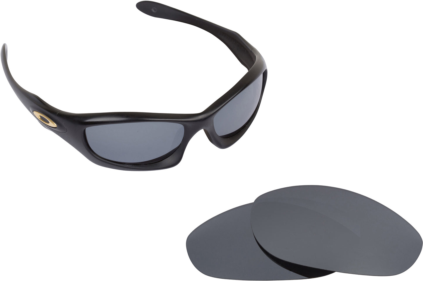 LenSwitch Replacement Lenses for Oakley Monster Dog Sunglasses Multi-Color