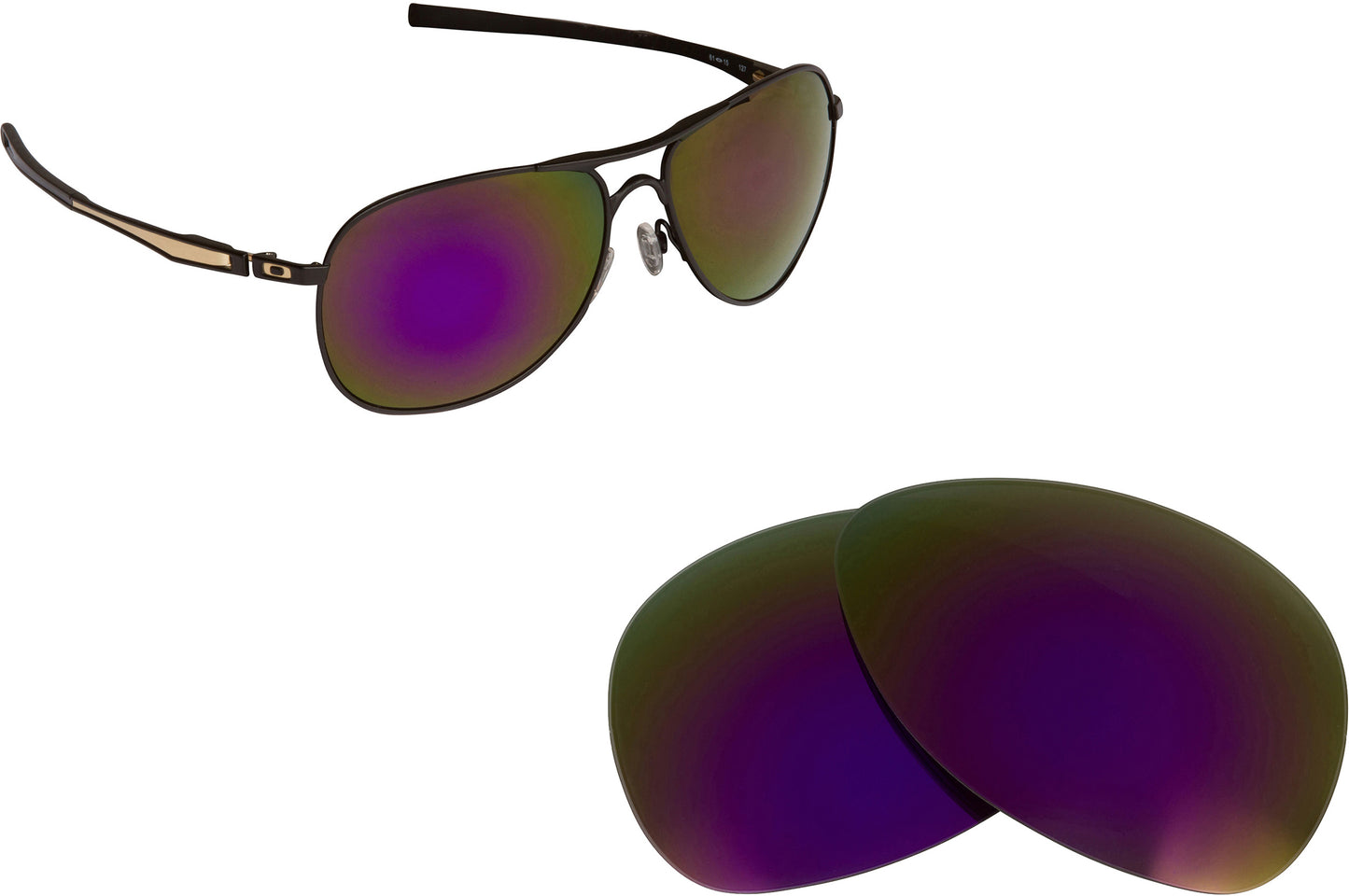 LenSwitch Replacement Lenses for Oakley Plaintiff Sunglasses Multi-Color