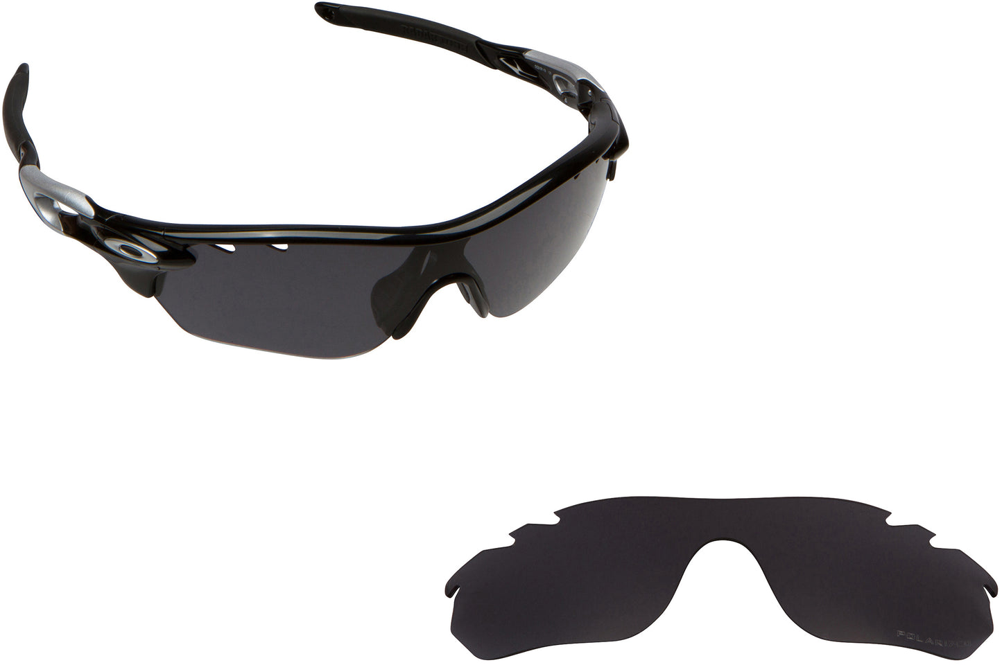 LenSwitch Replacement Lenses for Oakley Radarlock Edge Sunglasses Multi-Color
