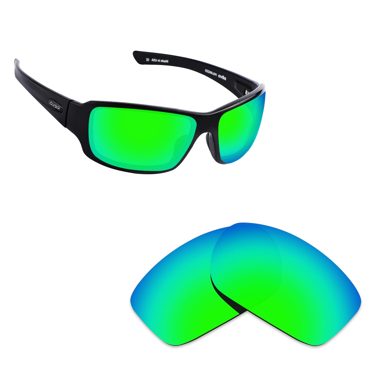 Hawkry Polarized Replacement Lens for - Revo Bearing RE4057 Sunglass - Options