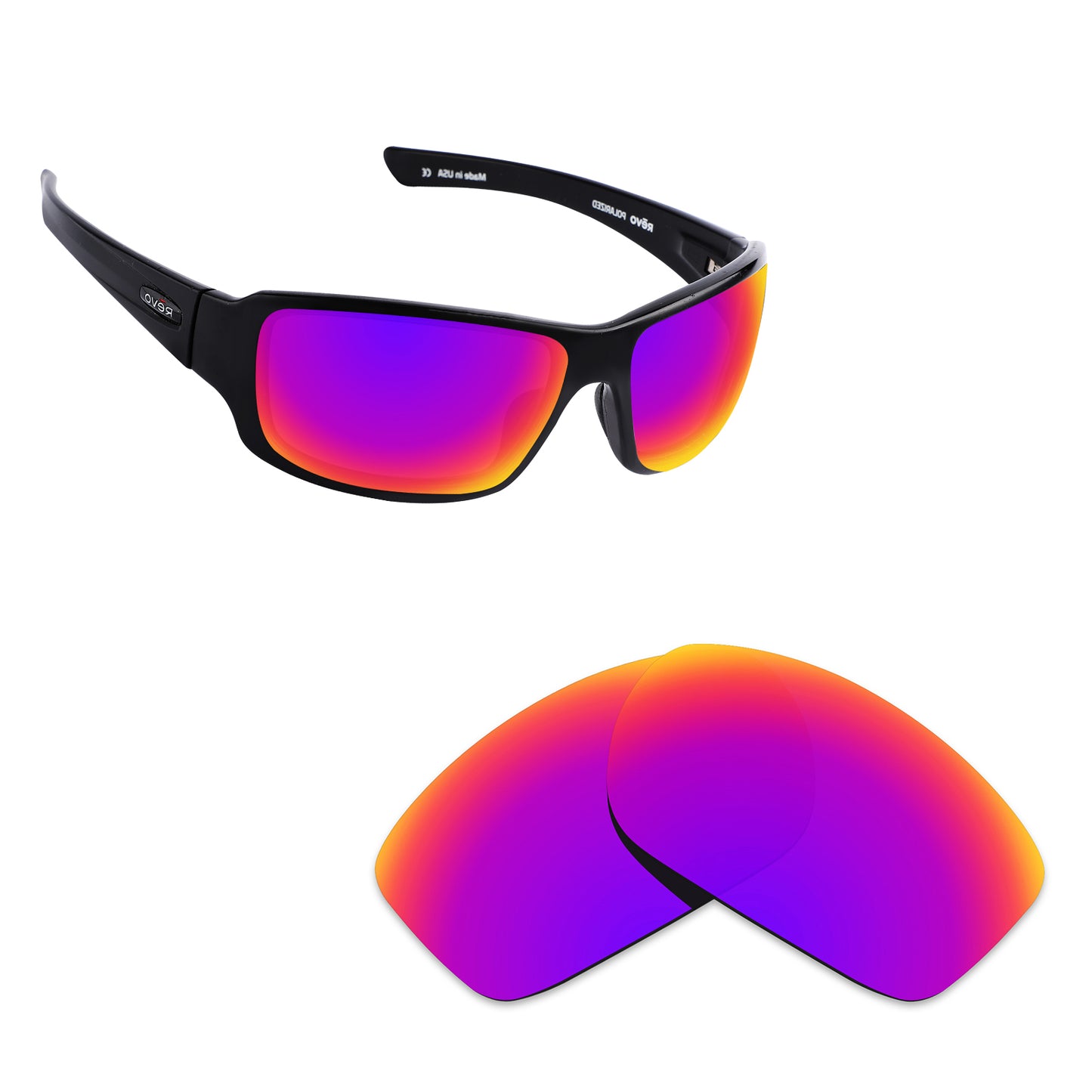 Hawkry Polarized Replacement Lens for - Revo Bearing RE4057 Sunglass - Options