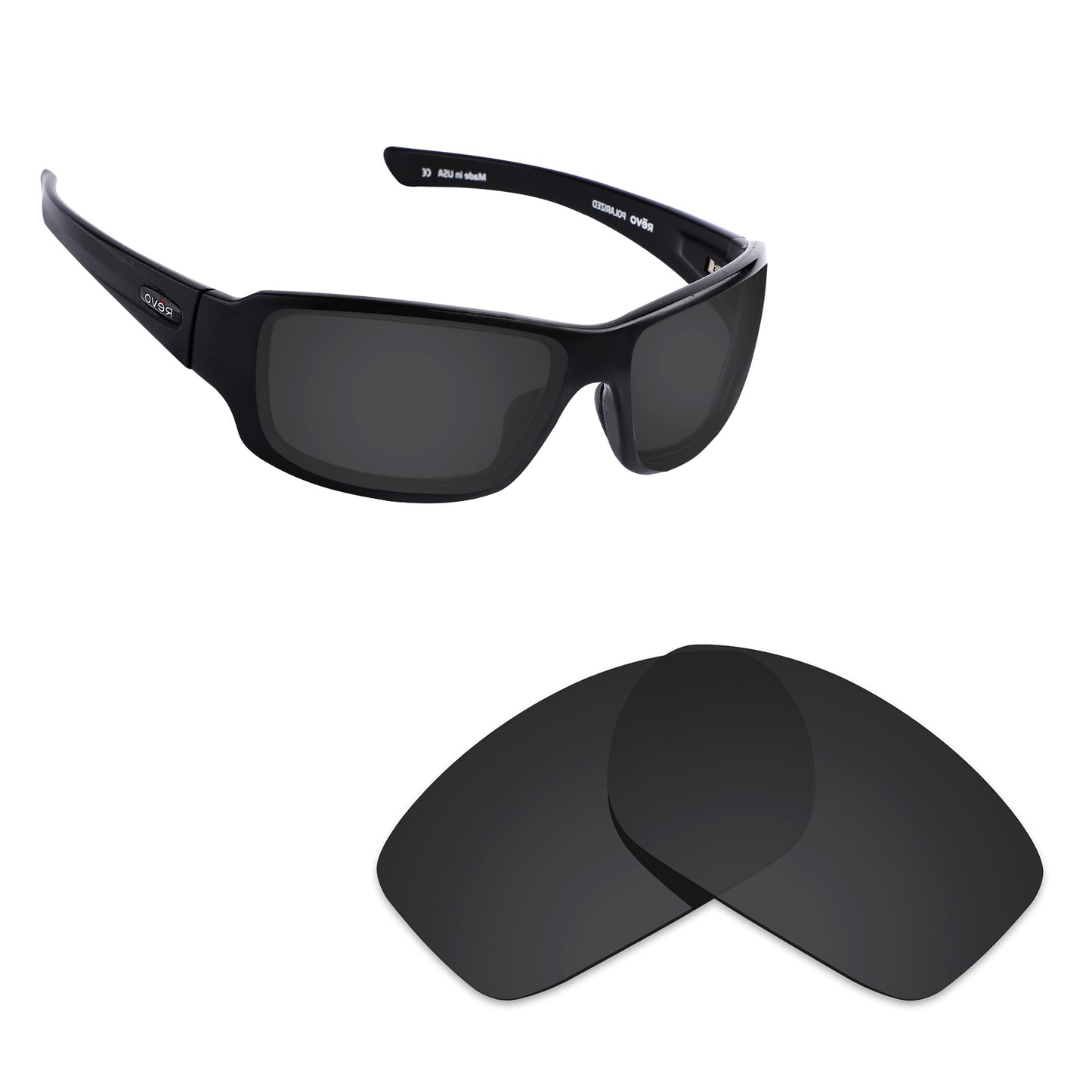 Hawkry Polarized Replacement Lens for - Revo Bearing RE4057 Sunglass - Options